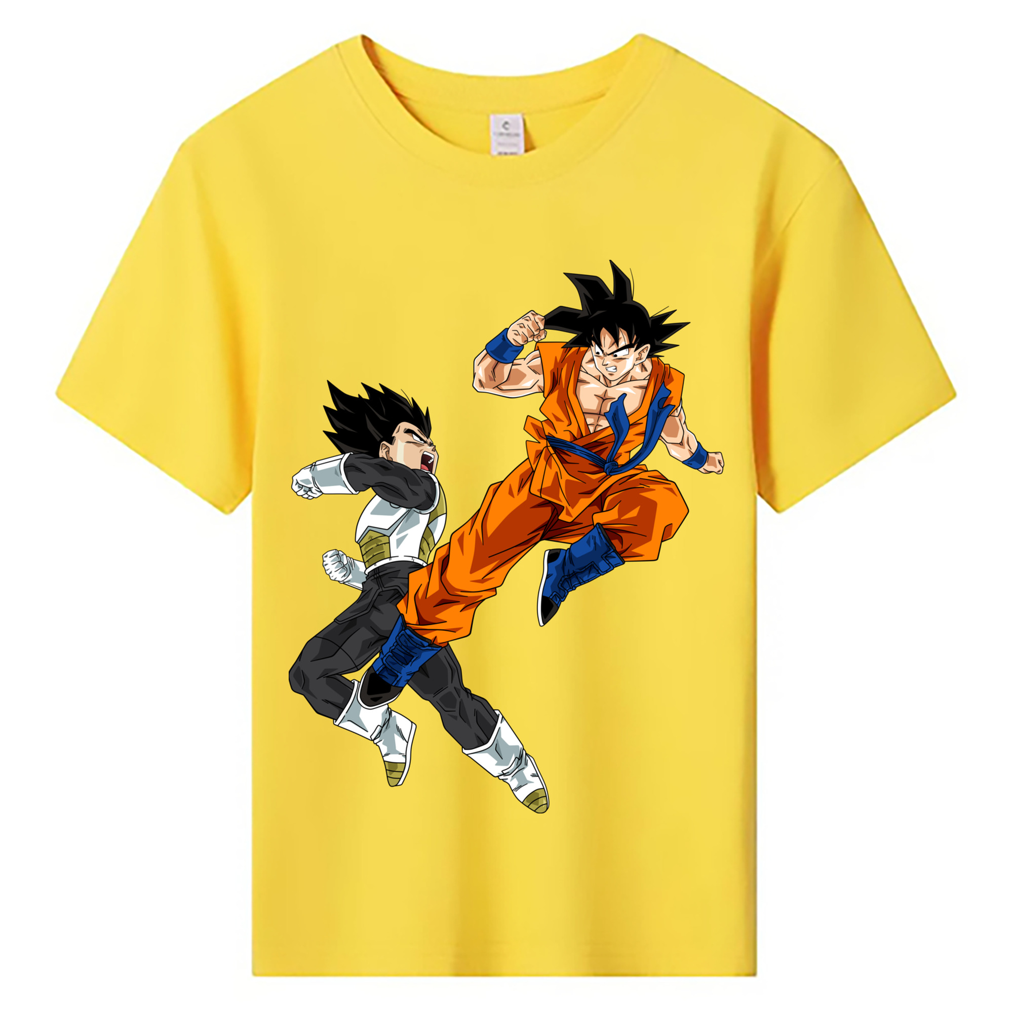 （画像用） ドラゴンボール 孫悟空（そん ごくう）Son Goku カカロット DRAGON BALL Kakarotto 綿100％キッズTシャツ（フロントプリント）