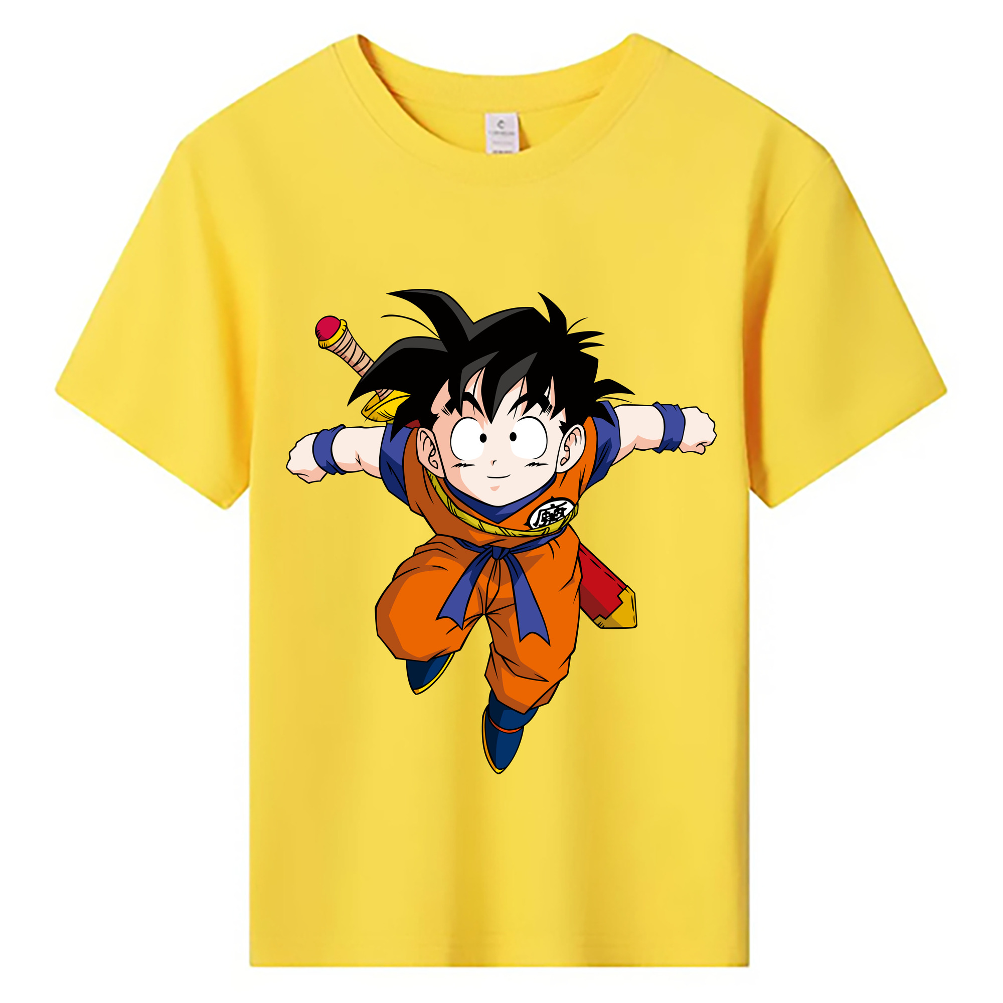 （画像用） ドラゴンボール 孫悟空（そん ごくう）Son Goku カカロット DRAGON BALL Kakarotto 綿100％キッズTシャツ（フロントプリント）
