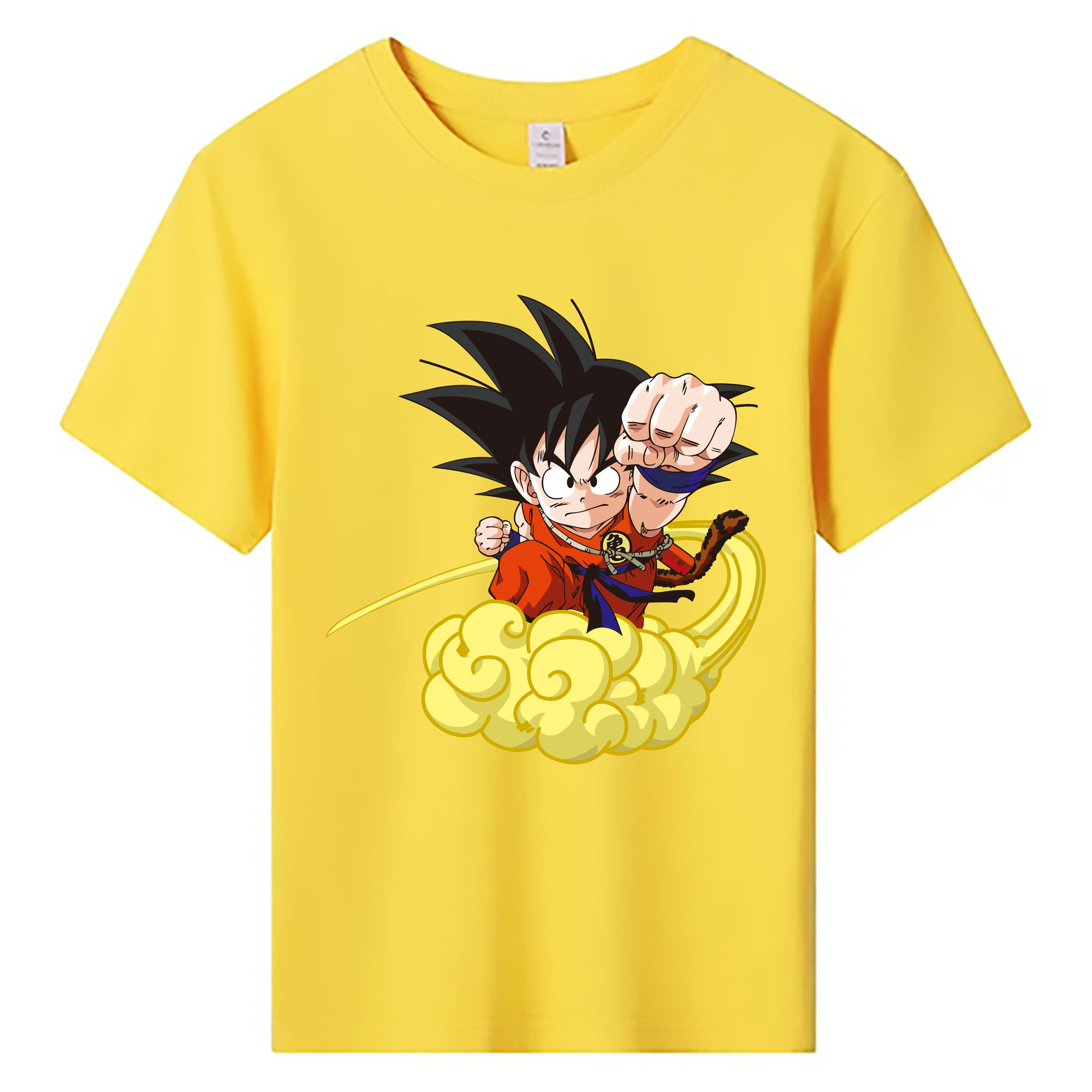 （画像用） ドラゴンボール 孫悟空（そん ごくう）Son Goku カカロット DRAGON BALL Kakarotto 綿100％キッズTシャツ（フロントプリント）
