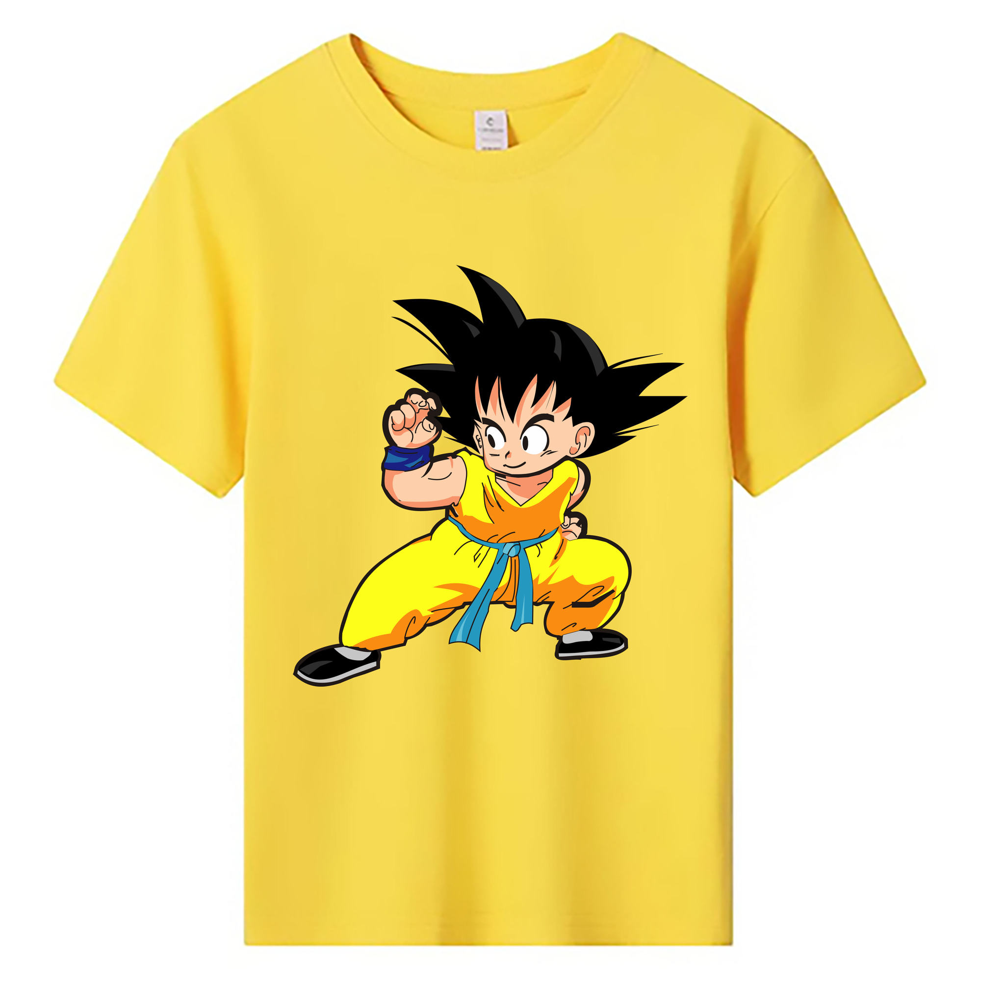 （画像用） ドラゴンボール 孫悟空（そん ごくう）Son Goku カカロット DRAGON BALL Kakarotto 綿100％キッズTシャツ（フロントプリント）