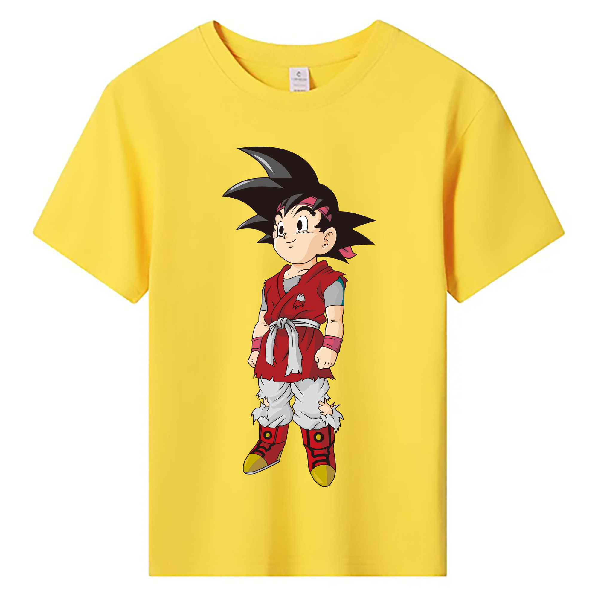 （画像用） ドラゴンボール 孫悟空（そん ごくう）Son Goku カカロット DRAGON BALL Kakarotto 綿100％キッズTシャツ（フロントプリント）