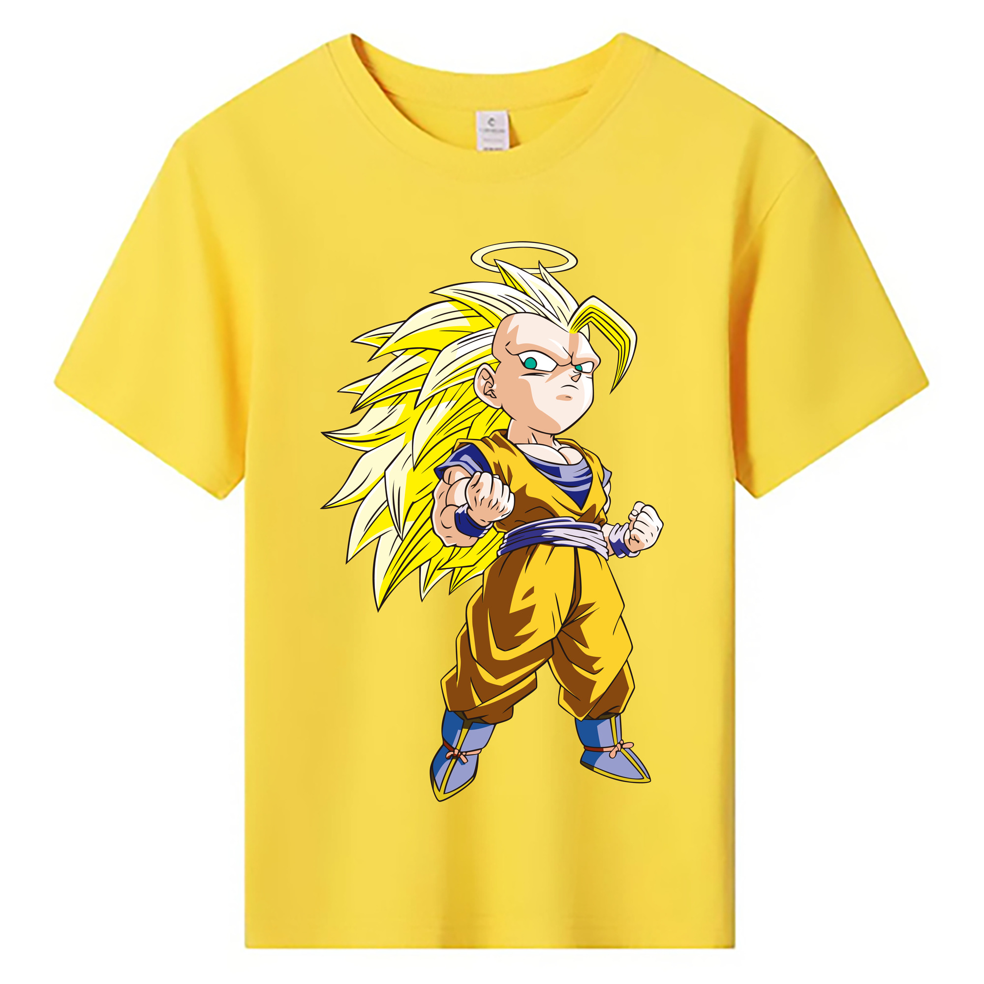 （画像用） ドラゴンボール 孫悟空（そん ごくう）Son Goku カカロット DRAGON BALL Kakarotto 綿100％キッズTシャツ（フロントプリント）