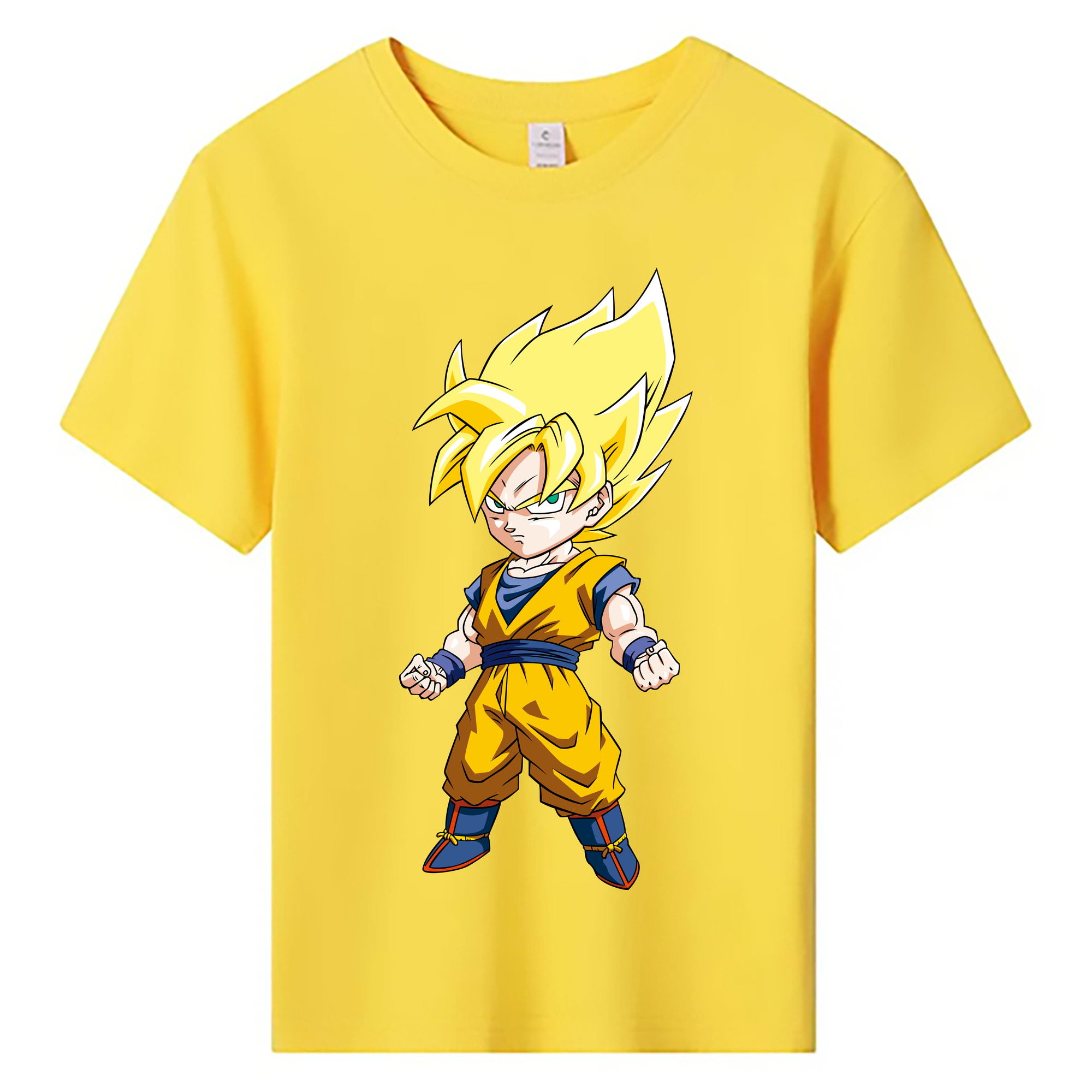 （画像用） ドラゴンボール 孫悟空（そん ごくう）Son Goku カカロット DRAGON BALL Kakarotto 綿100％キッズTシャツ（フロントプリント）