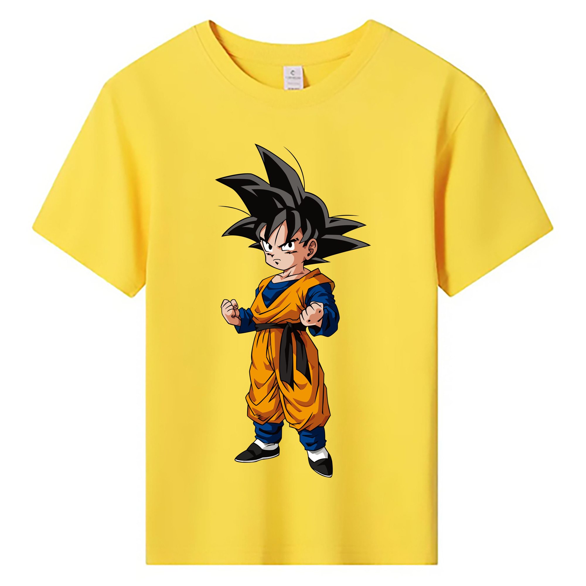 （画像用） ドラゴンボール 孫悟空（そん ごくう）Son Goku カカロット DRAGON BALL Kakarotto 綿100％キッズTシャツ（フロントプリント）