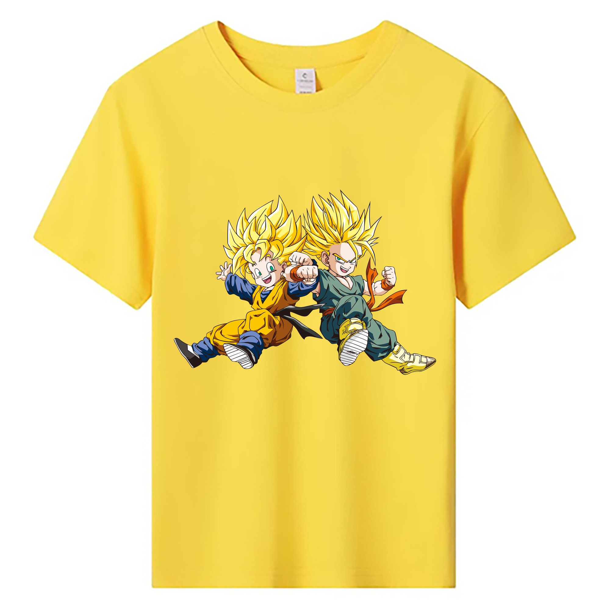 （画像用） ドラゴンボール 孫悟空（そん ごくう）Son Goku カカロット DRAGON BALL Kakarotto 綿100％キッズTシャツ（フロントプリント）