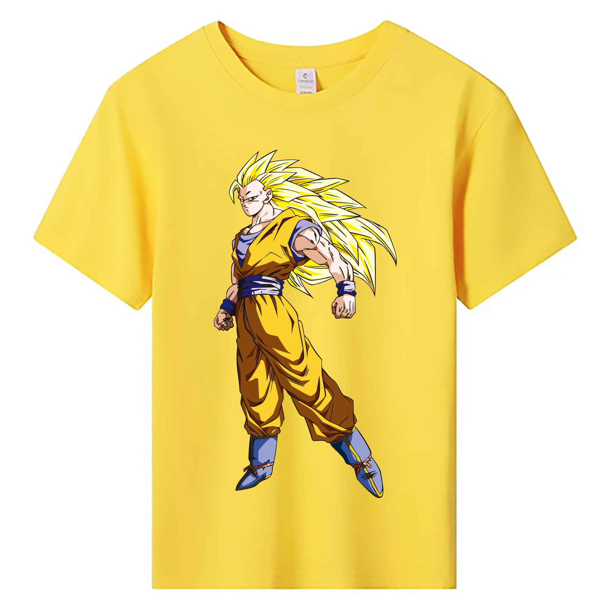 （画像用） ドラゴンボール 孫悟空（そん ごくう）Son Goku カカロット DRAGON BALL Kakarotto 綿100％キッズTシャツ（フロントプリント）