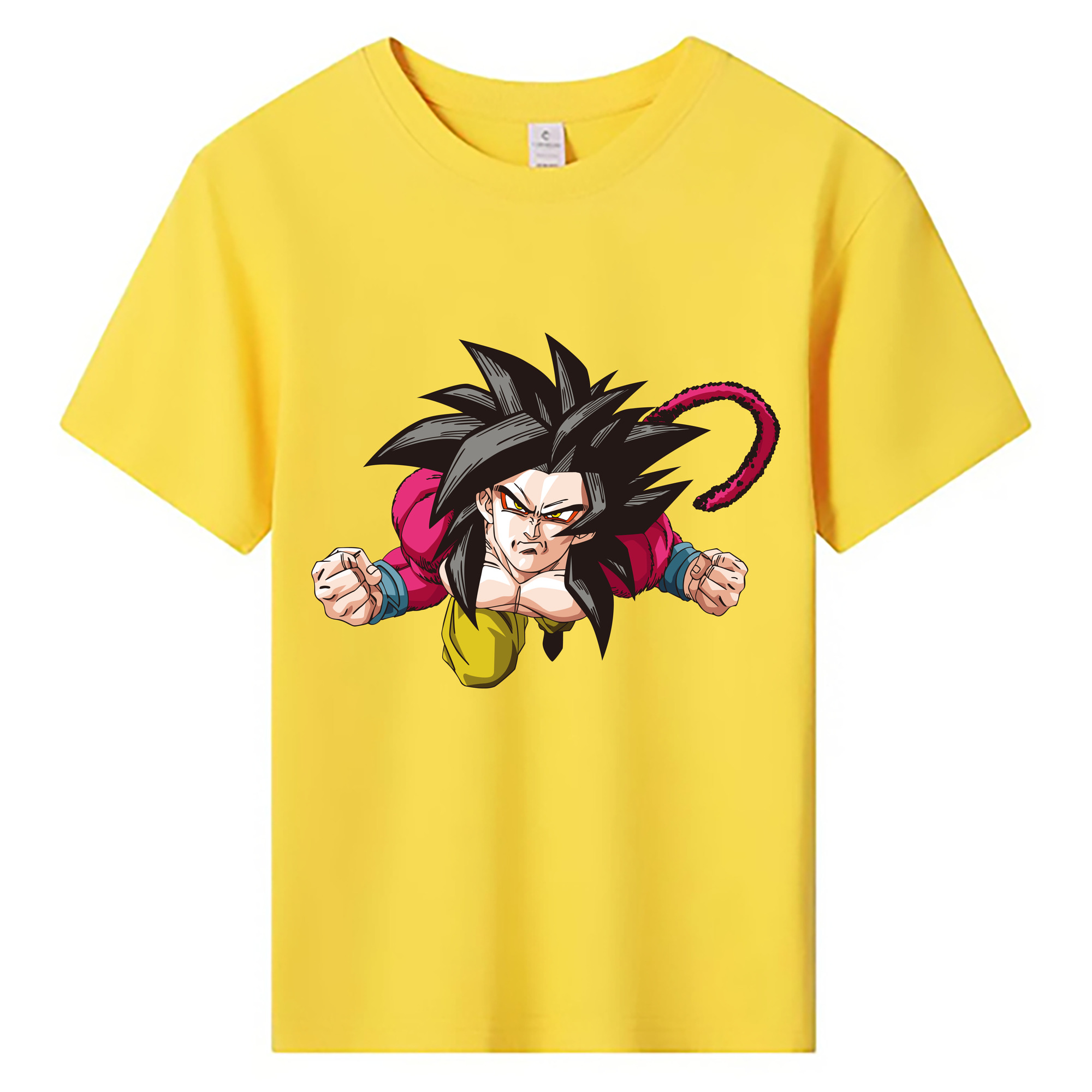（画像用） ドラゴンボール 孫悟空（そん ごくう）Son Goku カカロット DRAGON BALL Kakarotto 綿100％キッズTシャツ（フロントプリント）