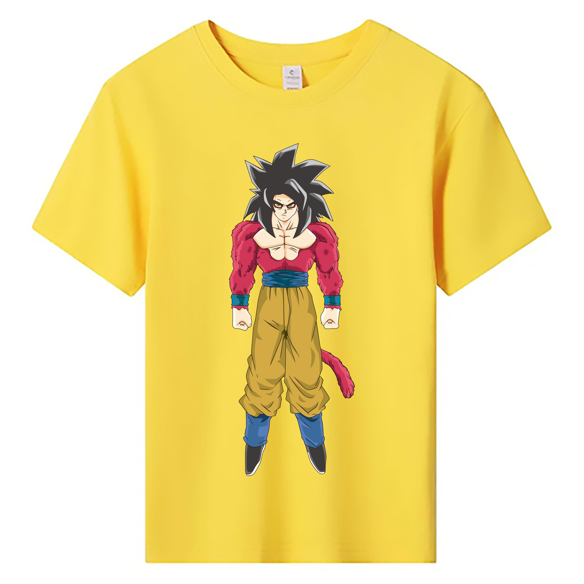 （画像用） ドラゴンボール 孫悟空（そん ごくう）Son Goku カカロット DRAGON BALL Kakarotto 綿100％キッズTシャツ（フロントプリント）