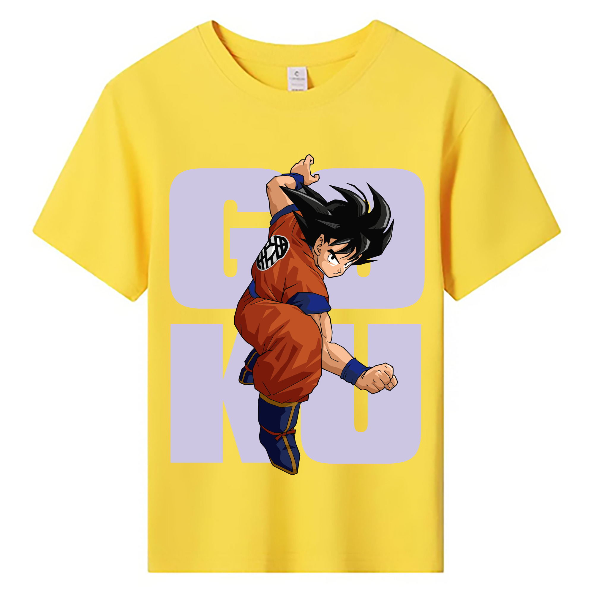 （画像用） ドラゴンボール 孫悟空（そん ごくう）Son Goku カカロット DRAGON BALL Kakarotto 綿100％キッズTシャツ（フロントプリント）