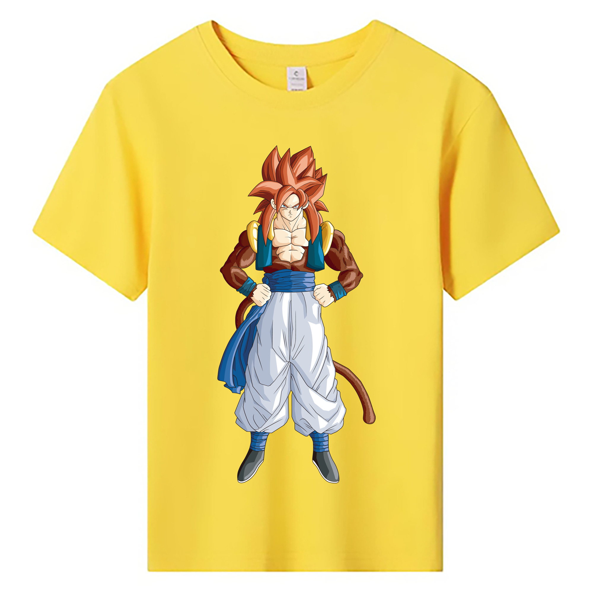 （画像用） ドラゴンボール 孫悟空（そん ごくう）Son Goku カカロット DRAGON BALL Kakarotto 綿100％キッズTシャツ（フロントプリント）