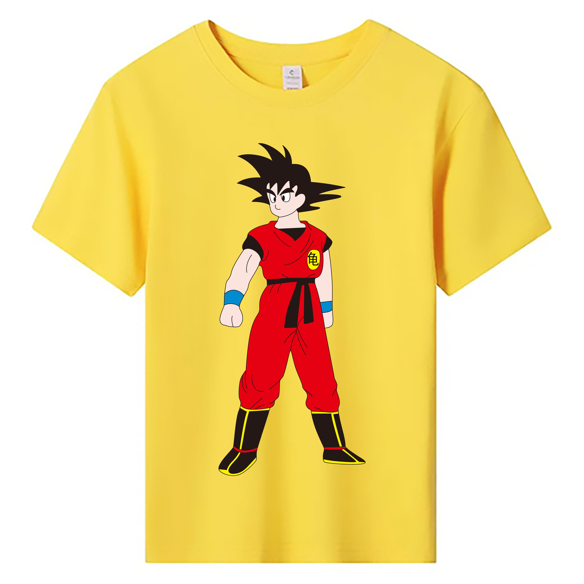 （画像用） ドラゴンボール 孫悟空（そん ごくう）Son Goku カカロット DRAGON BALL Kakarotto 綿100％キッズTシャツ（フロントプリント）