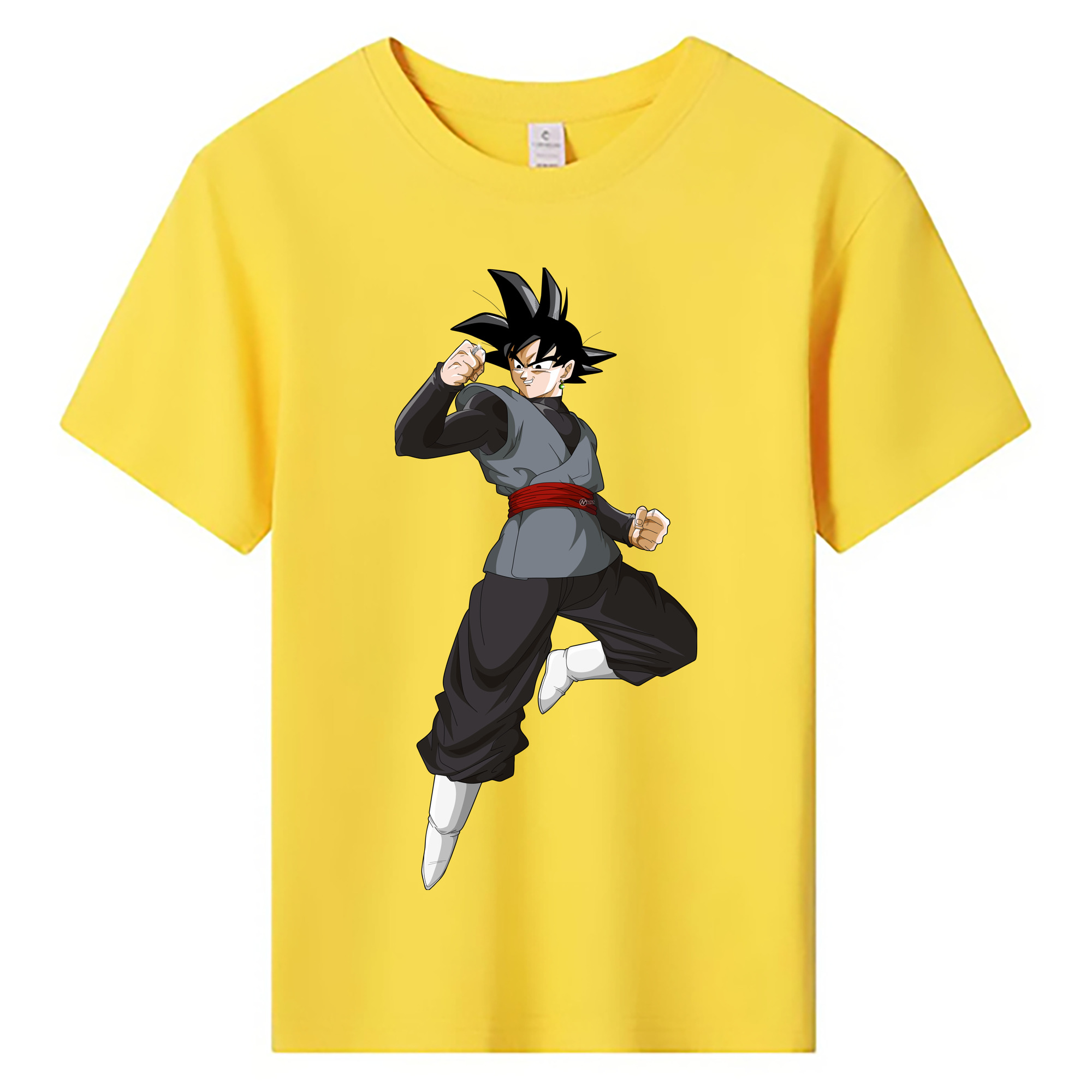 （画像用） ドラゴンボール ベジータ四世（Bejīta Yonsei）DRAGON BALL Vegeta IV 綿100％キッズTシャツ（フロントプリント）