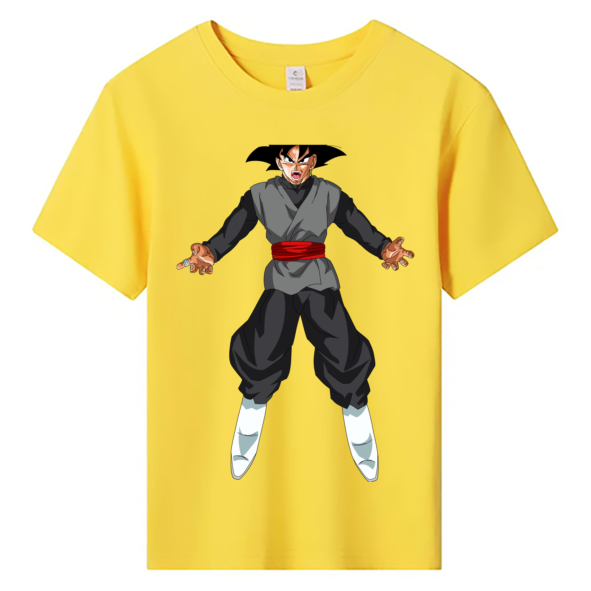（画像用） ドラゴンボール ベジータ四世（Bejīta Yonsei）DRAGON BALL Vegeta IV 綿100％キッズTシャツ（フロントプリント）