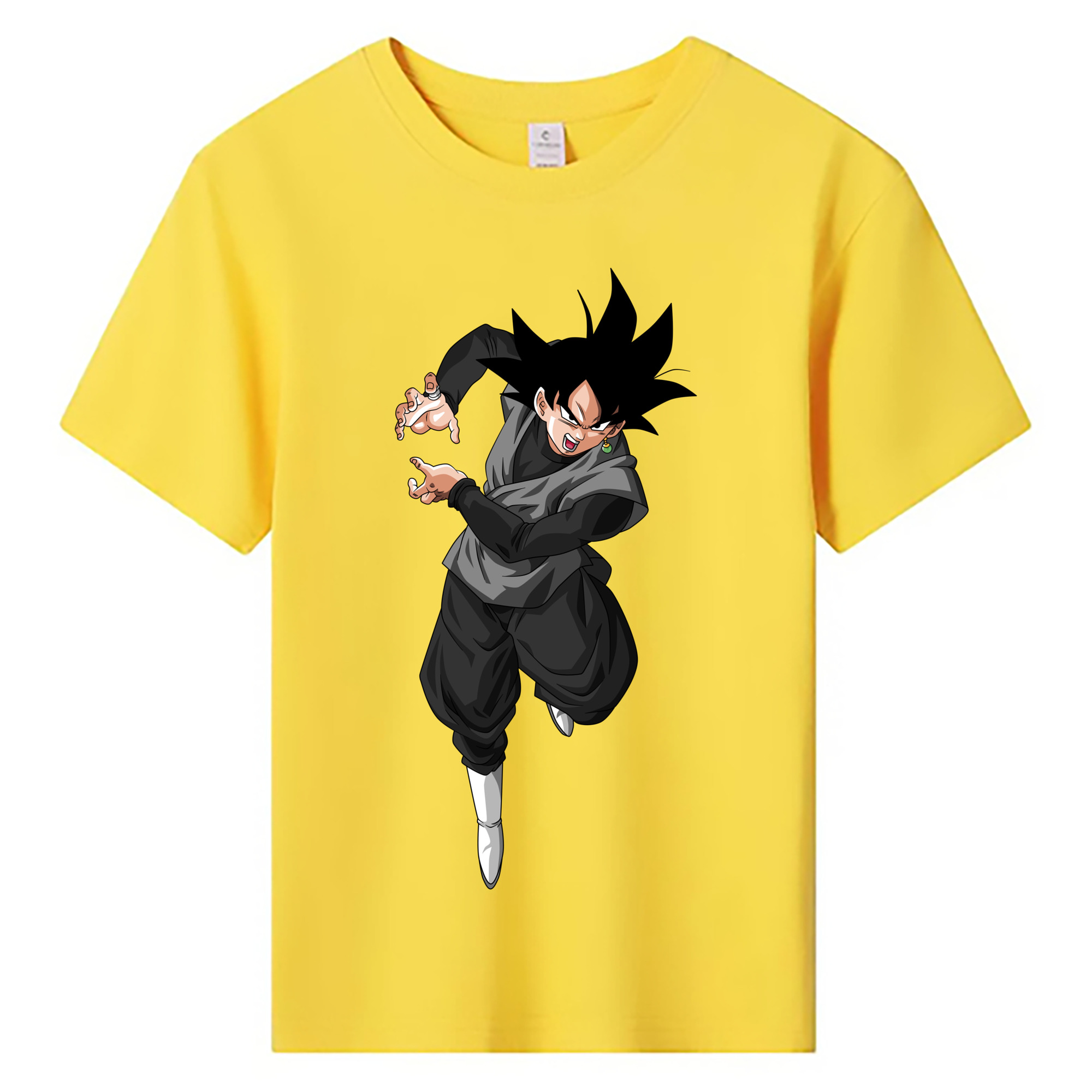 （画像用） ドラゴンボール ベジータ四世（Bejīta Yonsei）DRAGON BALL Vegeta IV 綿100％キッズTシャツ（フロントプリント）