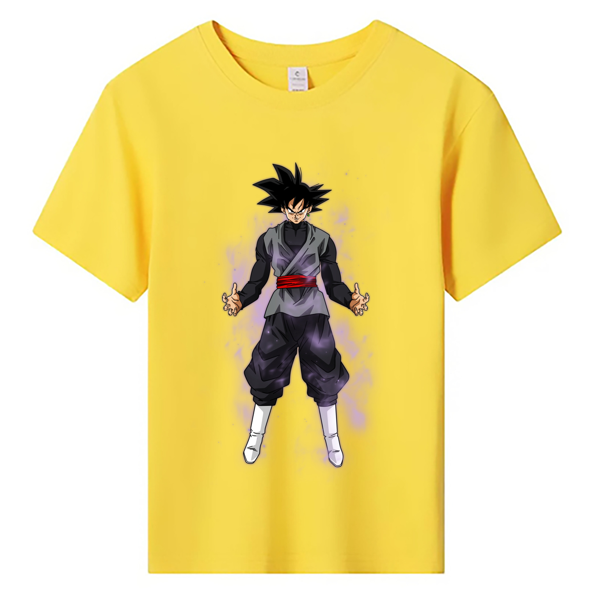 （画像用） ドラゴンボール ベジータ四世（Bejīta Yonsei）DRAGON BALL Vegeta IV 綿100％キッズTシャツ（フロントプリント）
