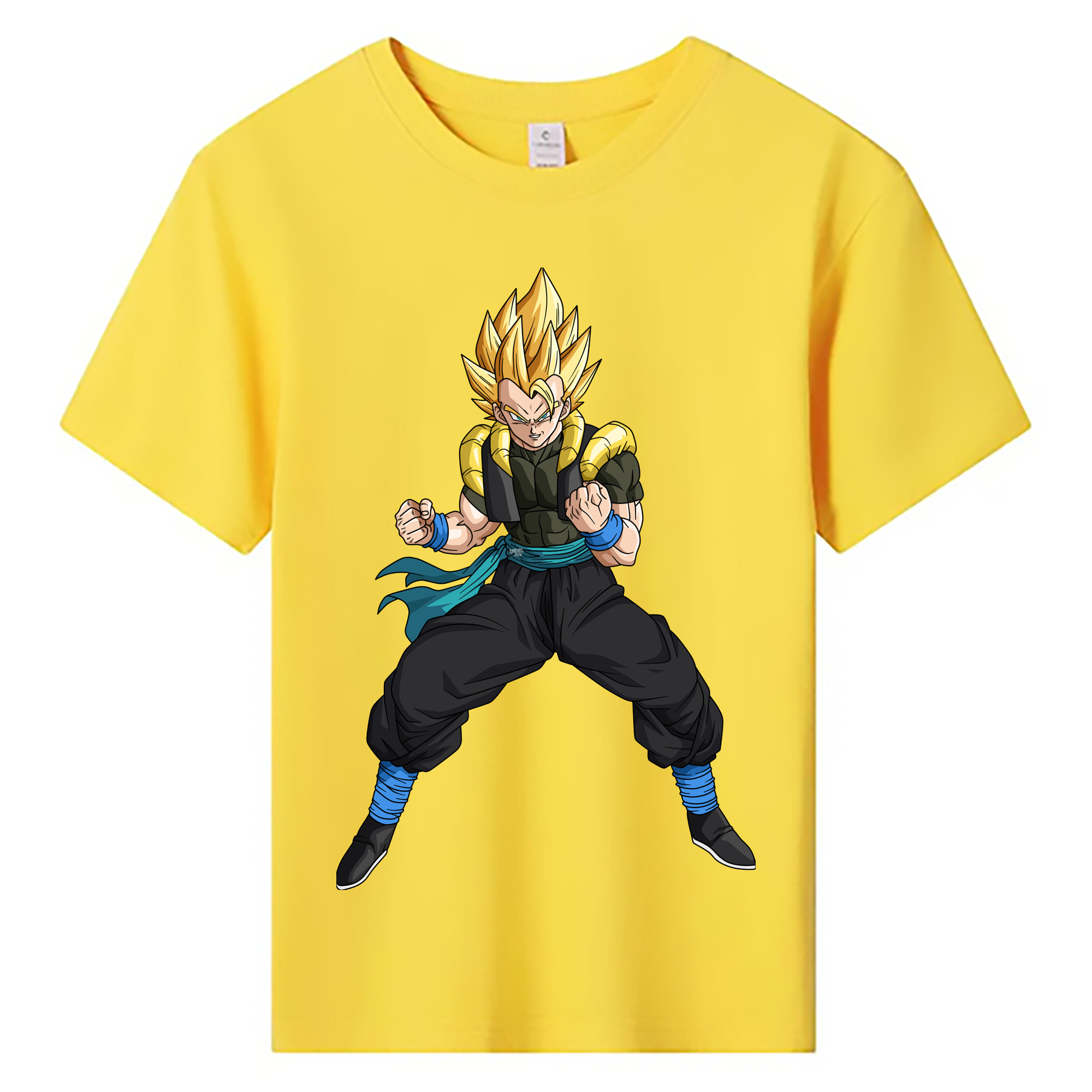 （画像用） ドラゴンボール ベジータ四世（Bejīta Yonsei）DRAGON BALL Vegeta IV 綿100％キッズTシャツ（フロントプリント）