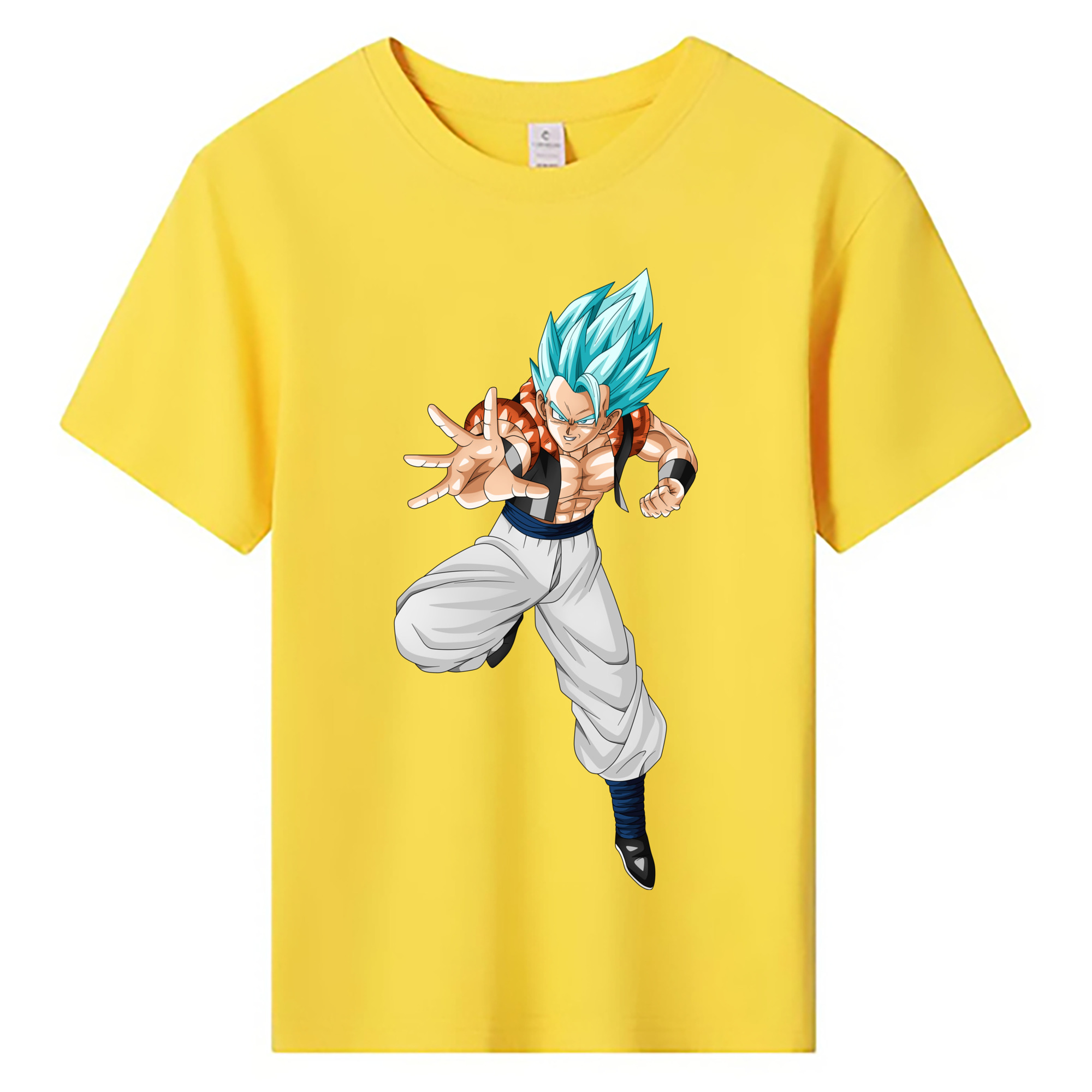 ドラゴンボール ベジータ四世（Bejīta Yonsei）DRAGON BALL Vegeta IV 綿100％キッズTシャツ（フロントプリント）