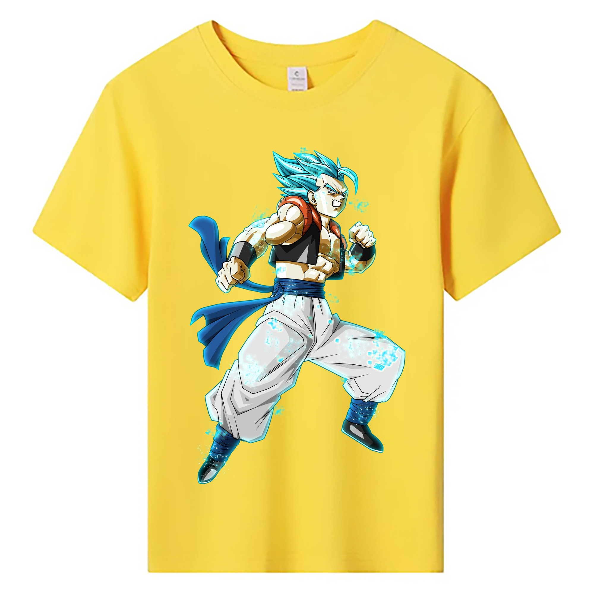 （画像用） ドラゴンボール ベジータ四世（Bejīta Yonsei）DRAGON BALL Vegeta IV 綿100％キッズTシャツ（フロントプリント）