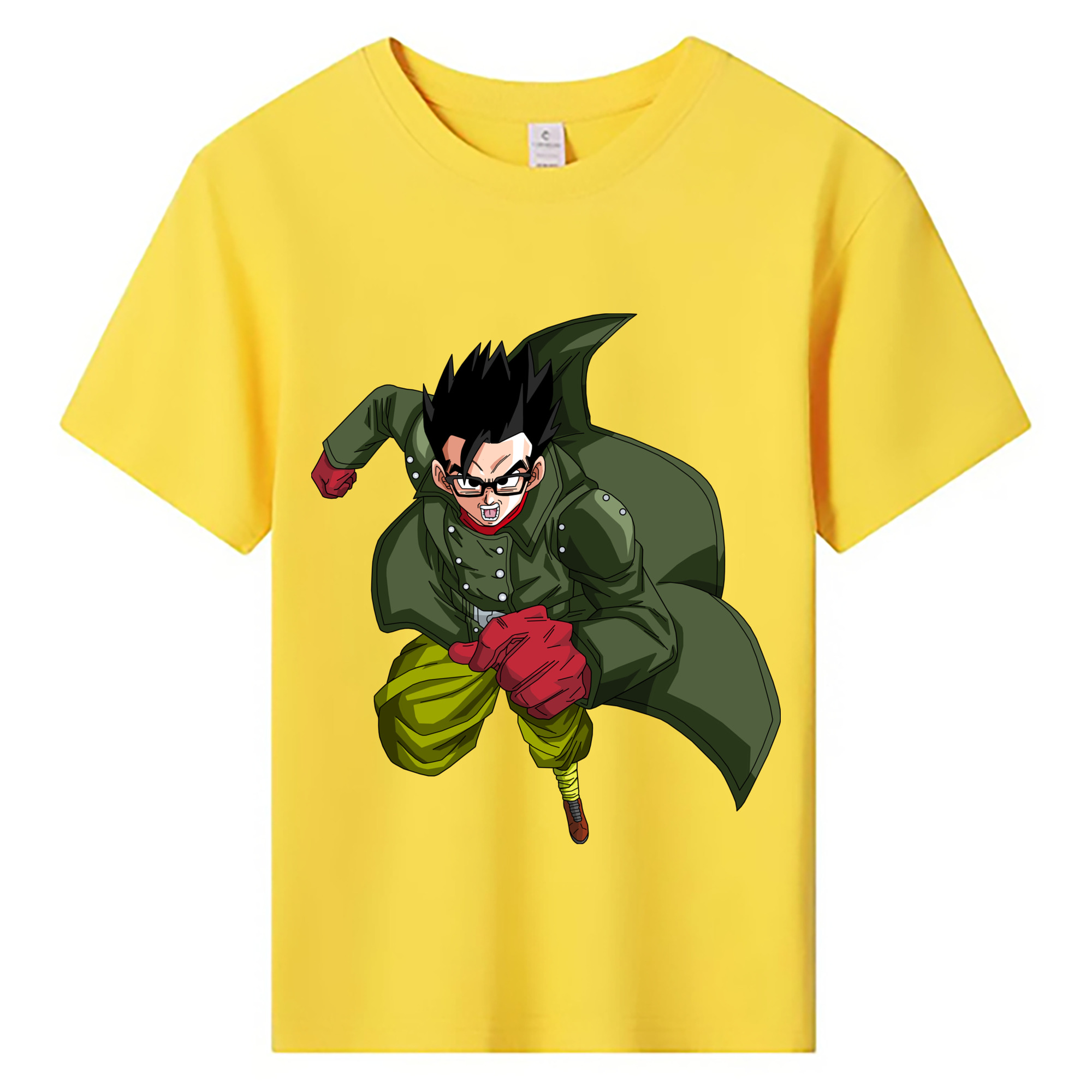（画像用） ドラゴンボール 孫 悟飯（そんごはん）DRAGON BALL Son Gohan 綿100％キッズTシャツ（フロントプリント）