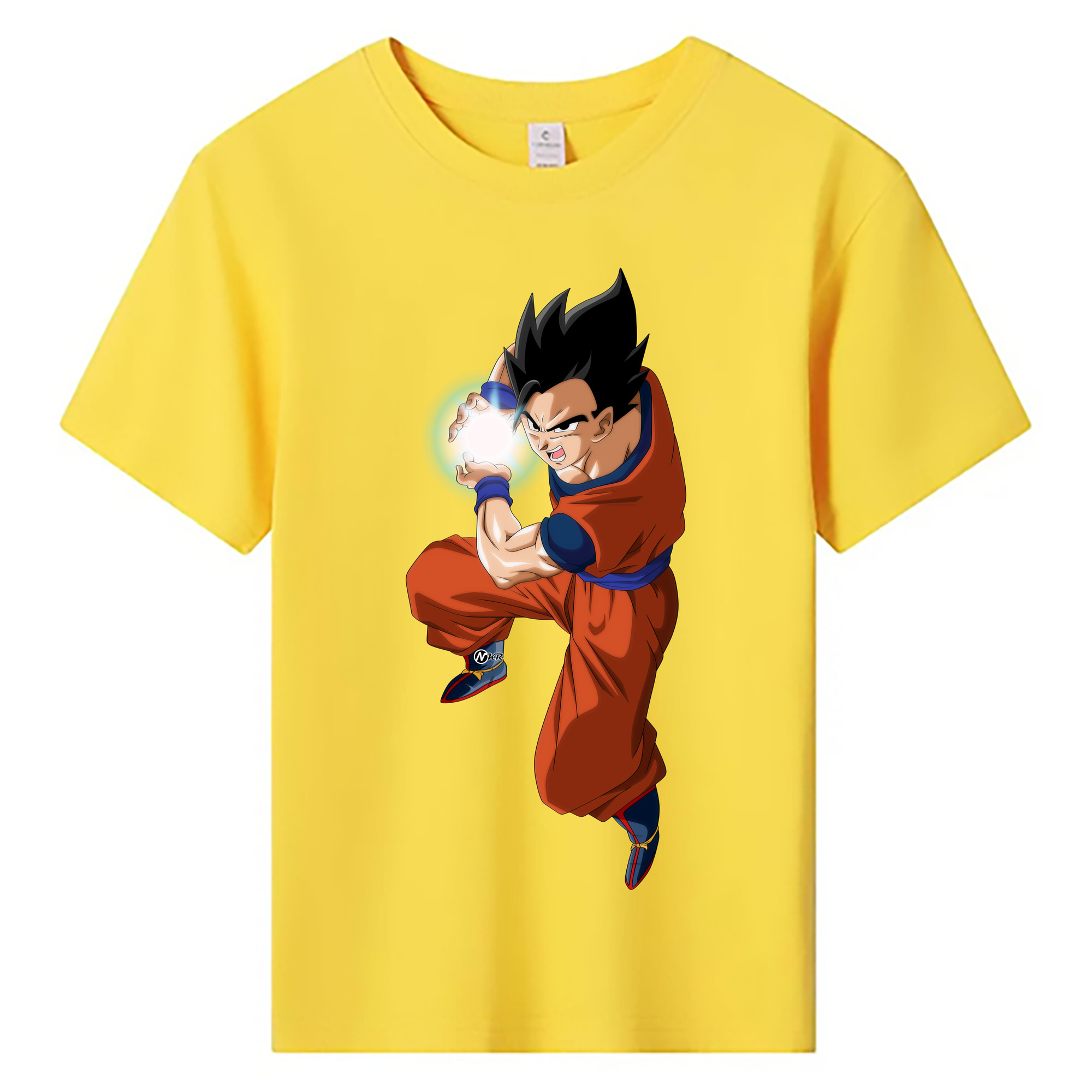 （画像用） ドラゴンボール 孫 悟飯（そんごはん）DRAGON BALL Son Gohan 綿100％キッズTシャツ（フロントプリント）