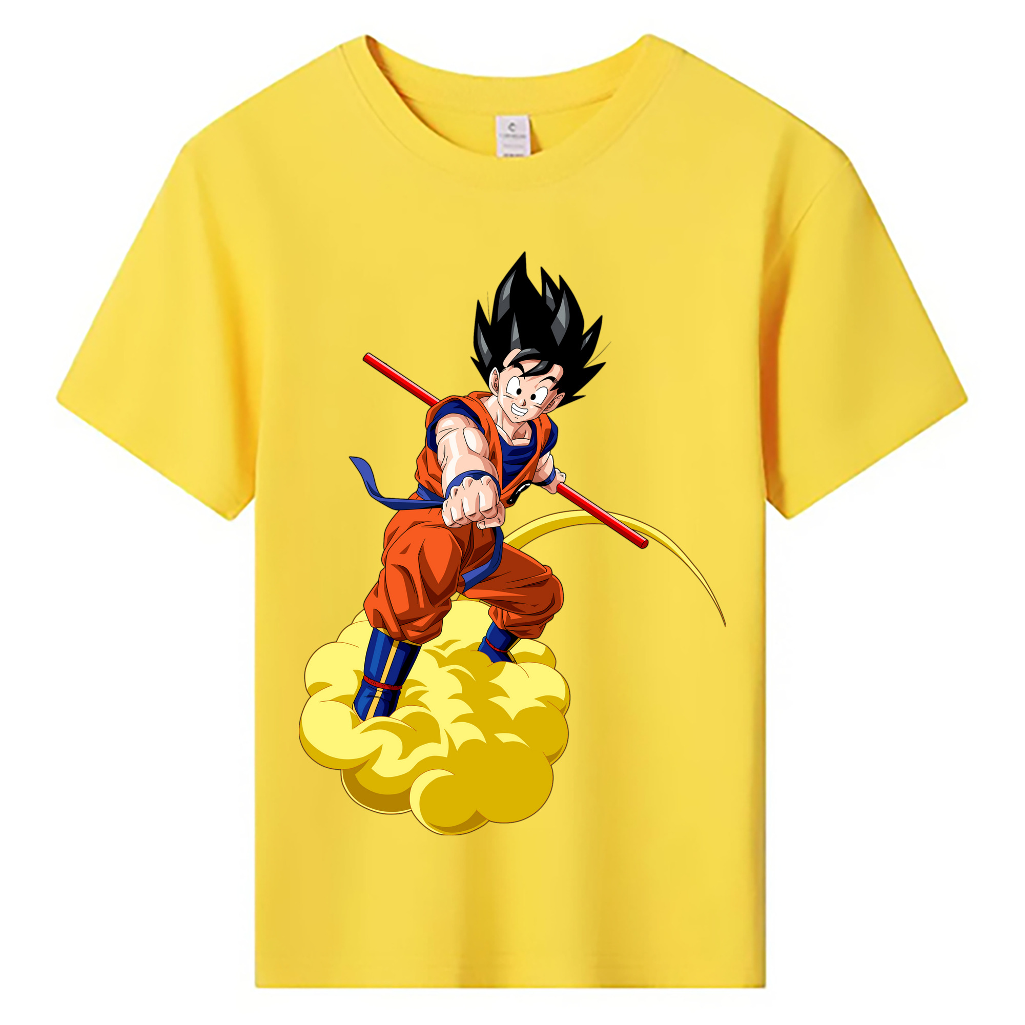 （画像用） ドラゴンボール 孫 悟飯（そんごはん）DRAGON BALL Son Gohan 綿100％キッズTシャツ（フロントプリント）