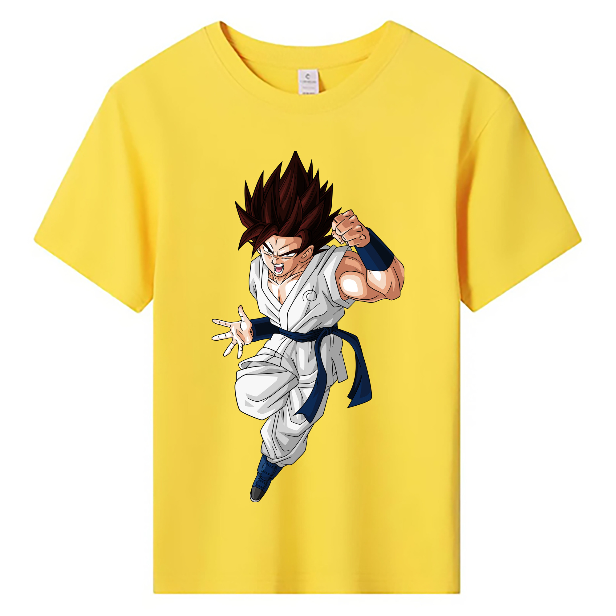 （画像用） ドラゴンボール 孫 悟飯（そんごはん）DRAGON BALL Son Gohan 綿100％キッズTシャツ（フロントプリント）
