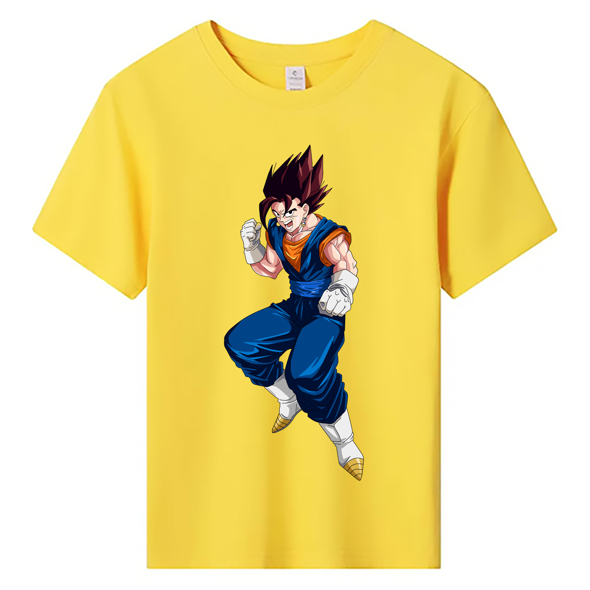 （画像用） ドラゴンボール 孫 悟飯（そんごはん）DRAGON BALL Son Gohan 綿100％キッズTシャツ（フロントプリント）