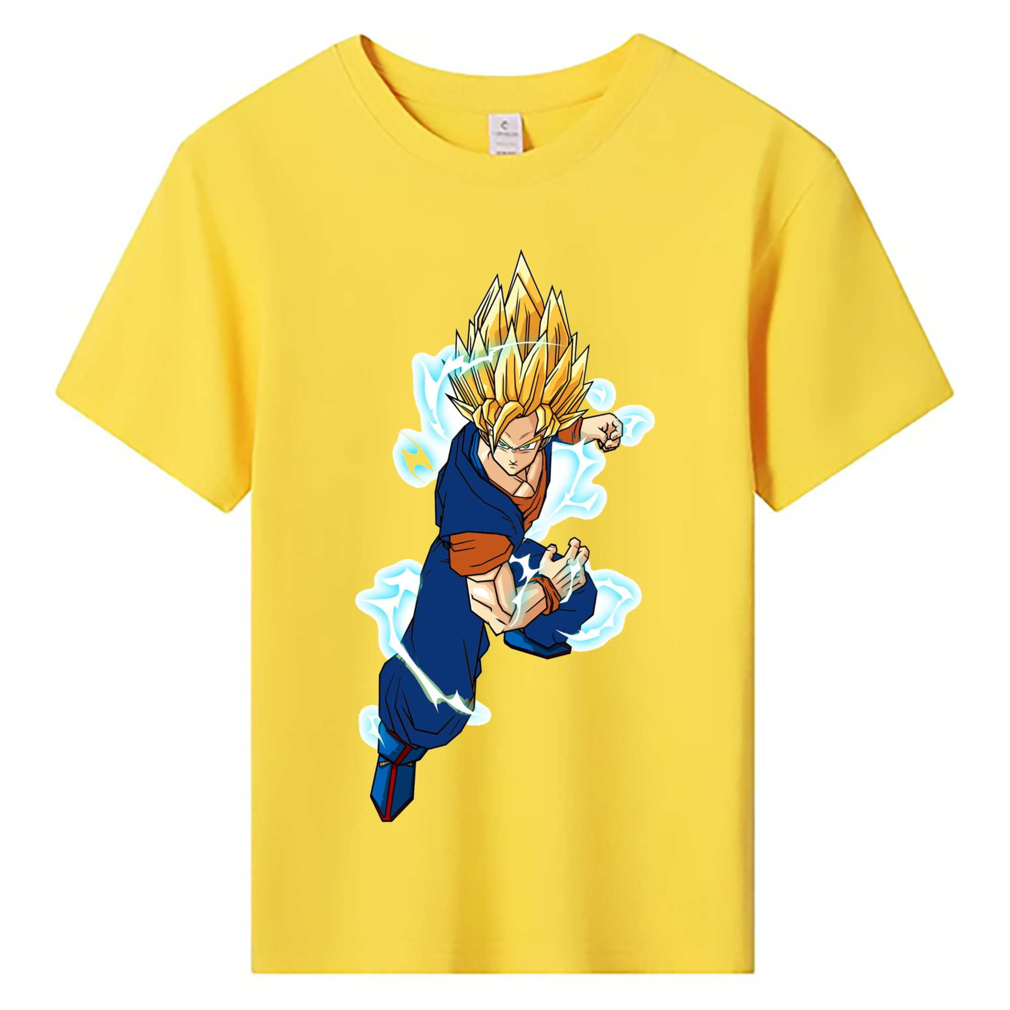 （画像用） ドラゴンボール 孫 悟飯（そんごはん）DRAGON BALL Son Gohan 綿100％キッズTシャツ（フロントプリント）