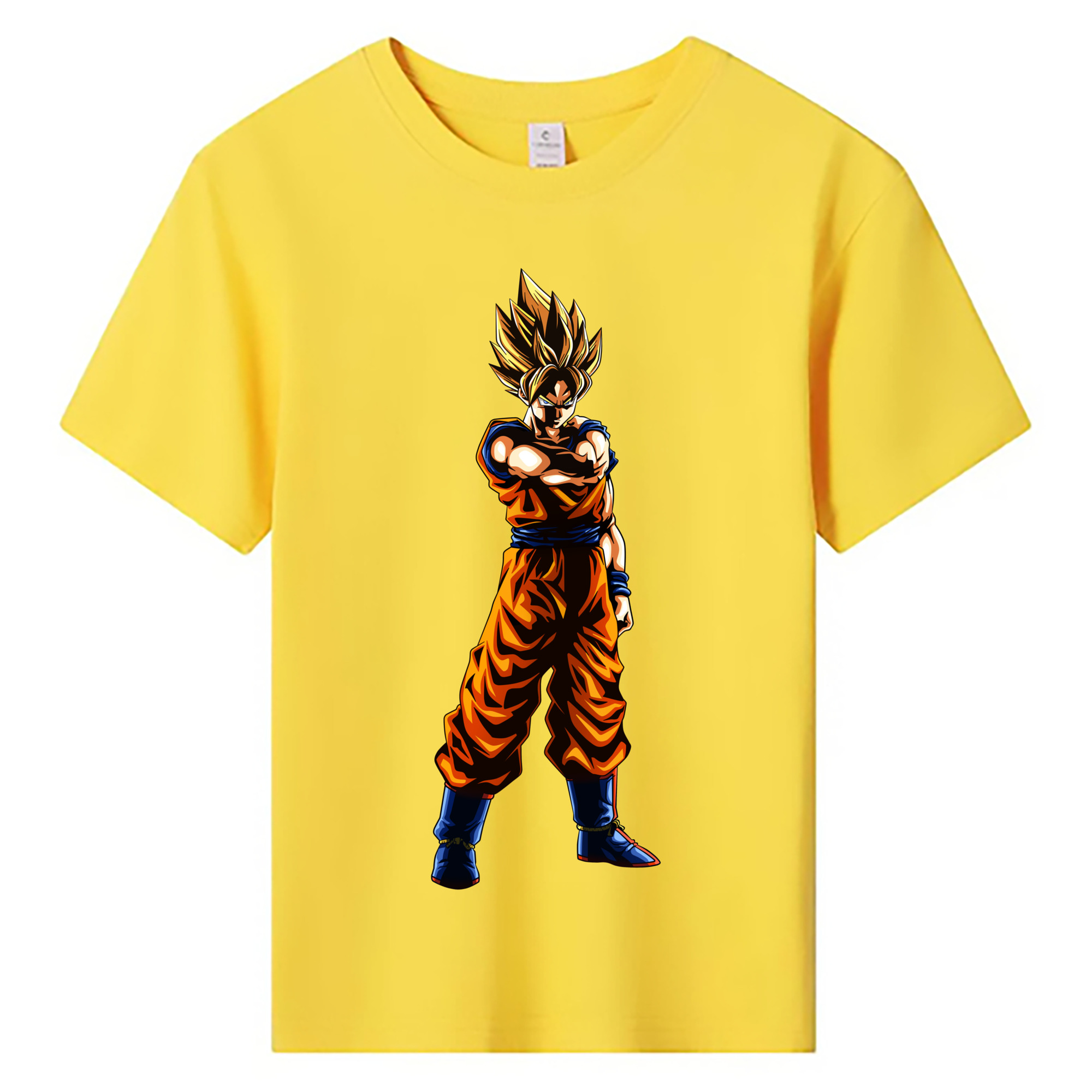 （画像用） ドラゴンボール 孫 悟飯（そんごはん）DRAGON BALL Son Gohan 綿100％キッズTシャツ（フロントプリント）