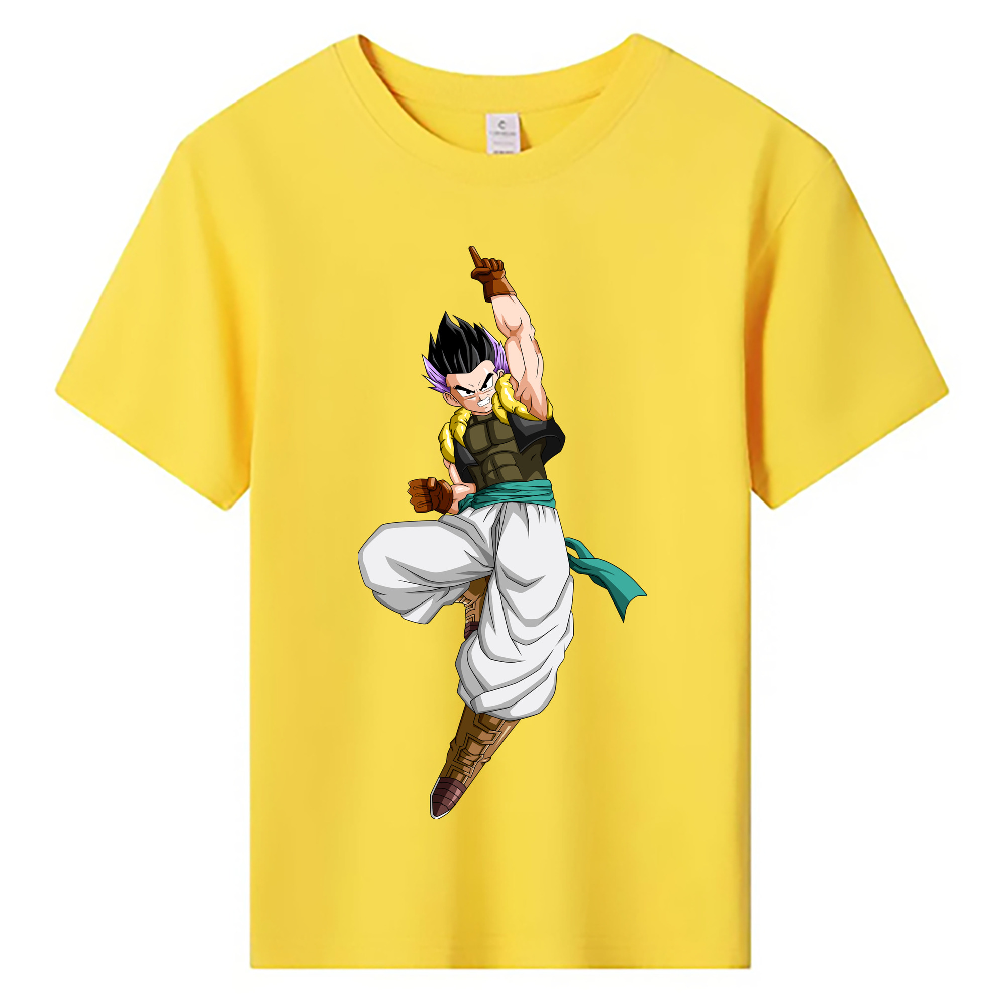 （画像用） ドラゴンボール 孫 悟飯（そんごはん）DRAGON BALL Son Gohan 綿100％キッズTシャツ（フロントプリント）