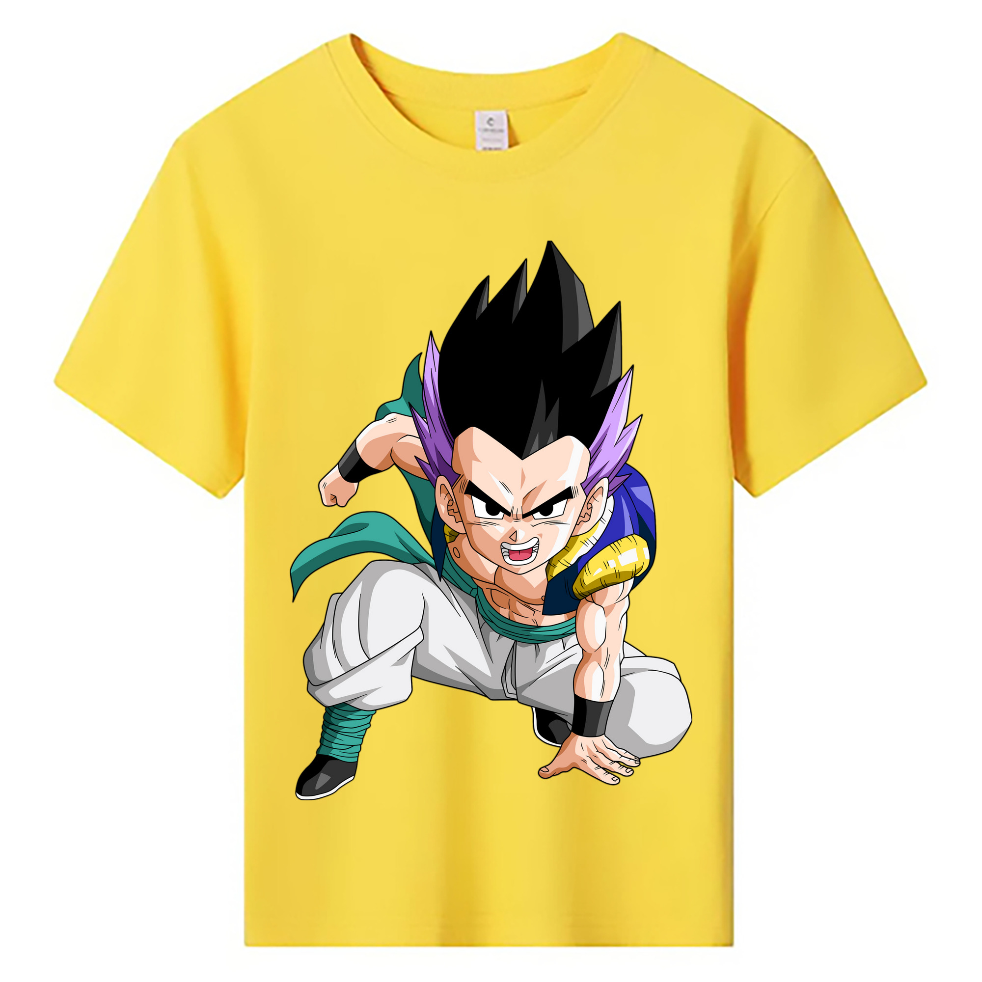 （画像用） ドラゴンボール 孫 悟飯（そんごはん）DRAGON BALL Son Gohan 綿100％キッズTシャツ（フロントプリント）