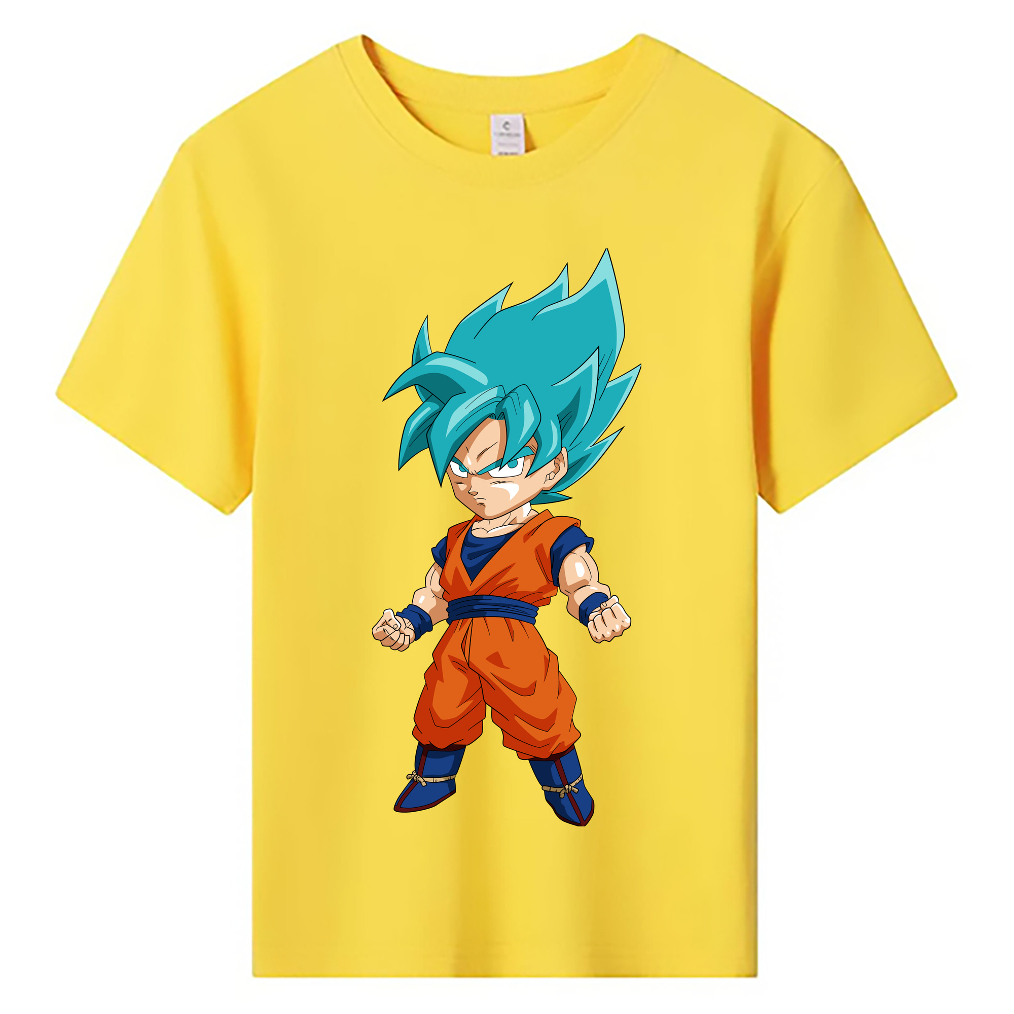 （画像用） ドラゴンボール 孫 悟飯（そんごはん）DRAGON BALL Son Gohan 綿100％キッズTシャツ（フロントプリント）
