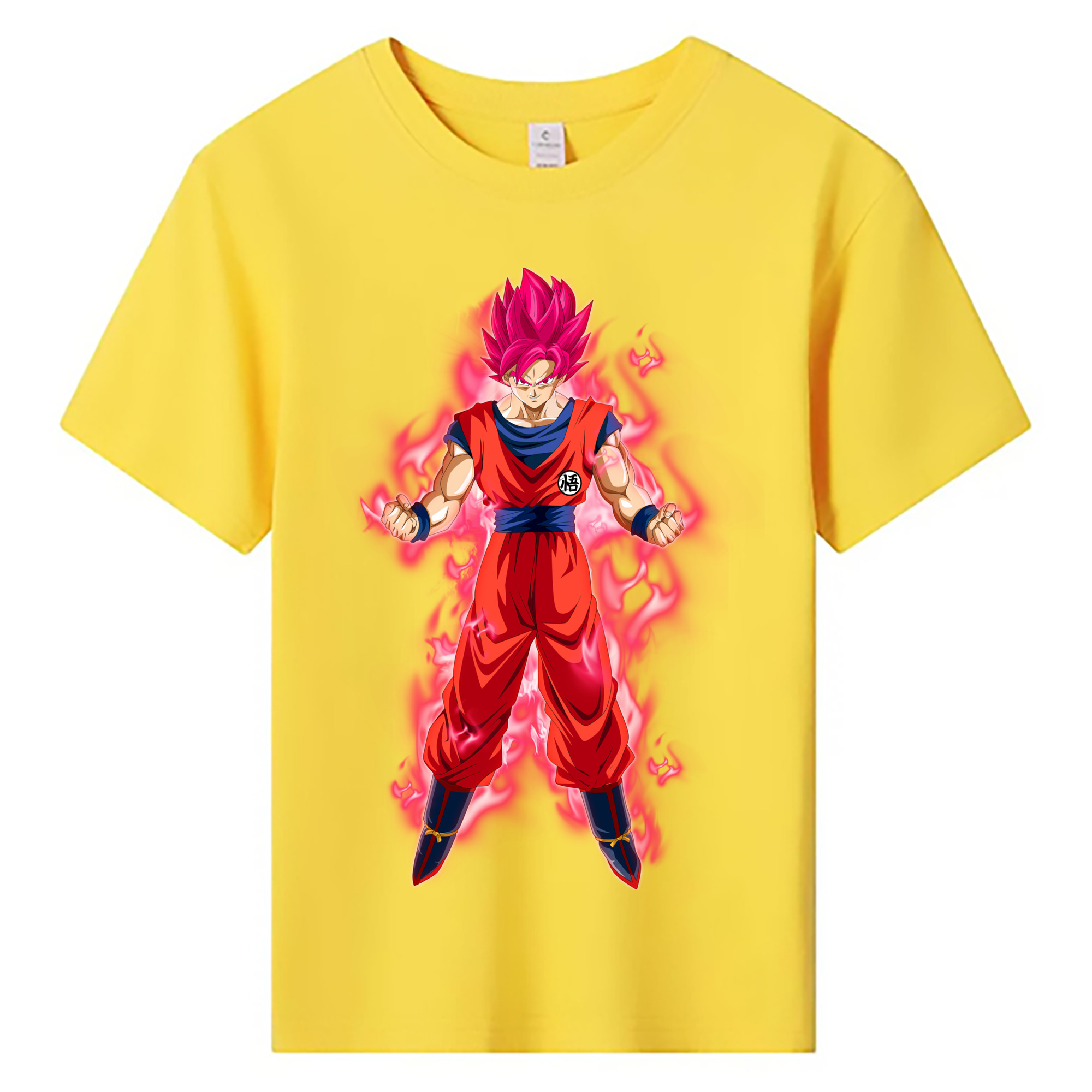（画像用） ドラゴンボール 孫 悟飯（そんごはん）DRAGON BALL Son Gohan 綿100％キッズTシャツ（フロントプリント）