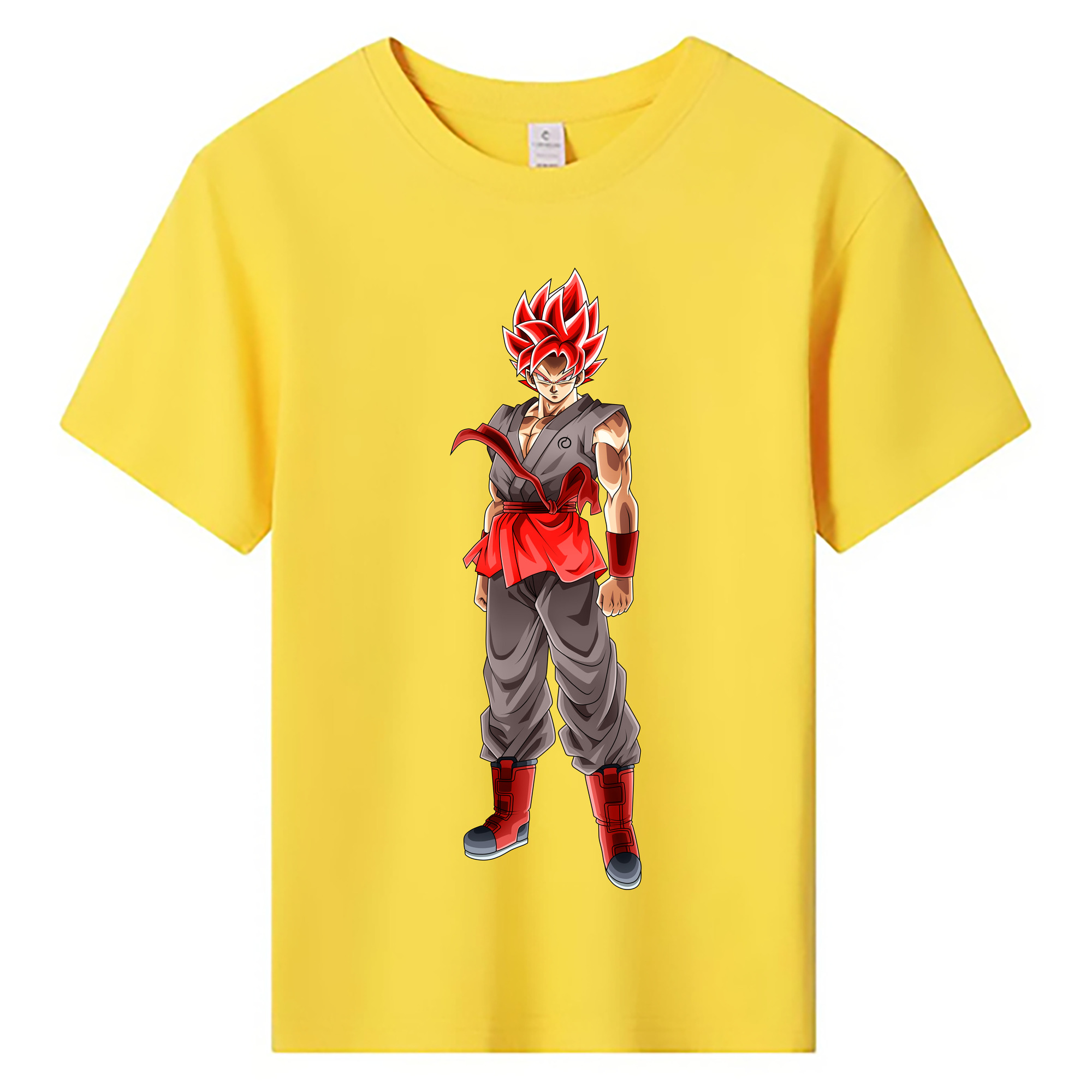 （画像用） ドラゴンボール 孫 悟飯（そんごはん）DRAGON BALL Son Gohan 綿100％キッズTシャツ（フロントプリント）