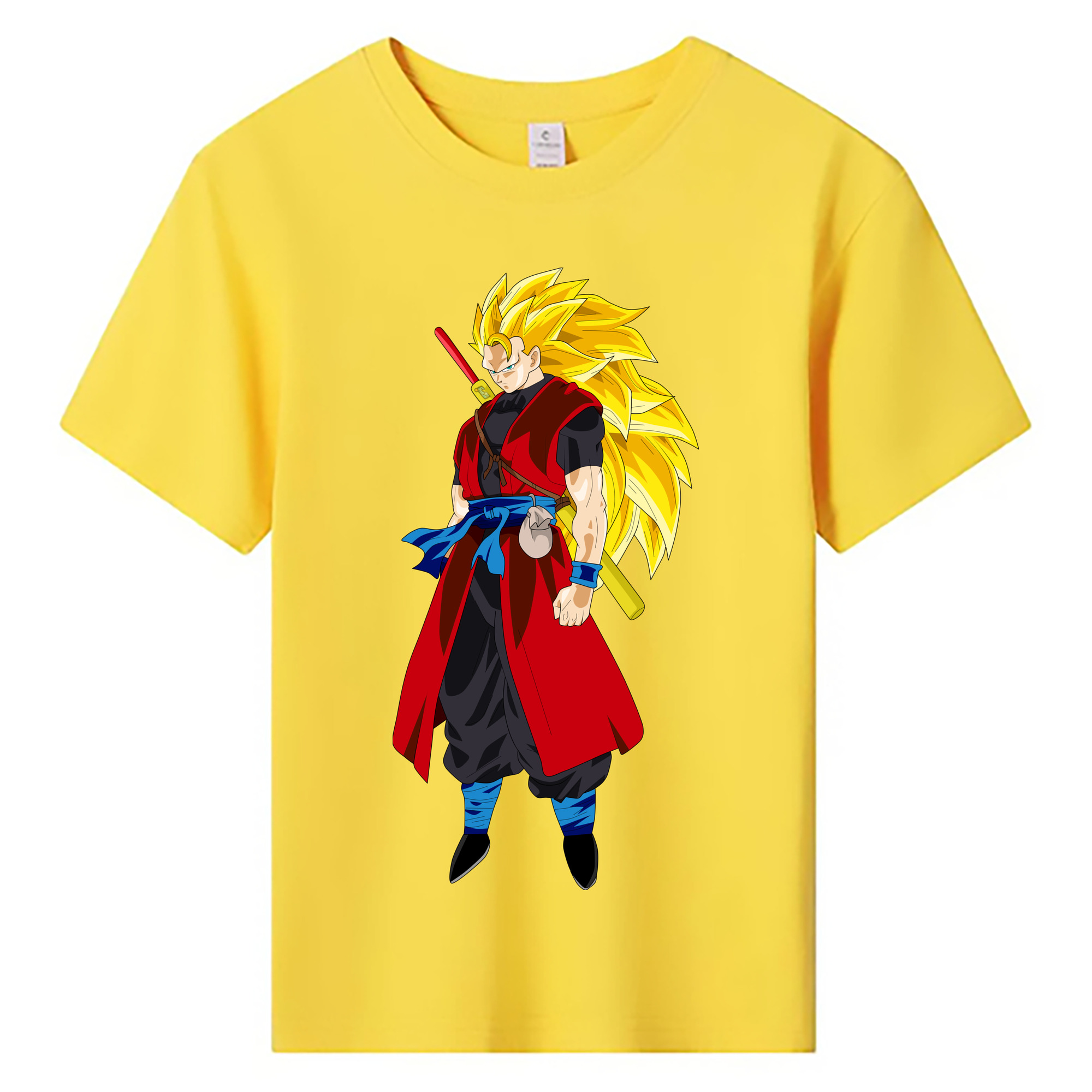 （画像用） ドラゴンボール トランクス（Torankusu）DRAGON BALL Trunks 綿100％キッズTシャツ（フロントプリント）