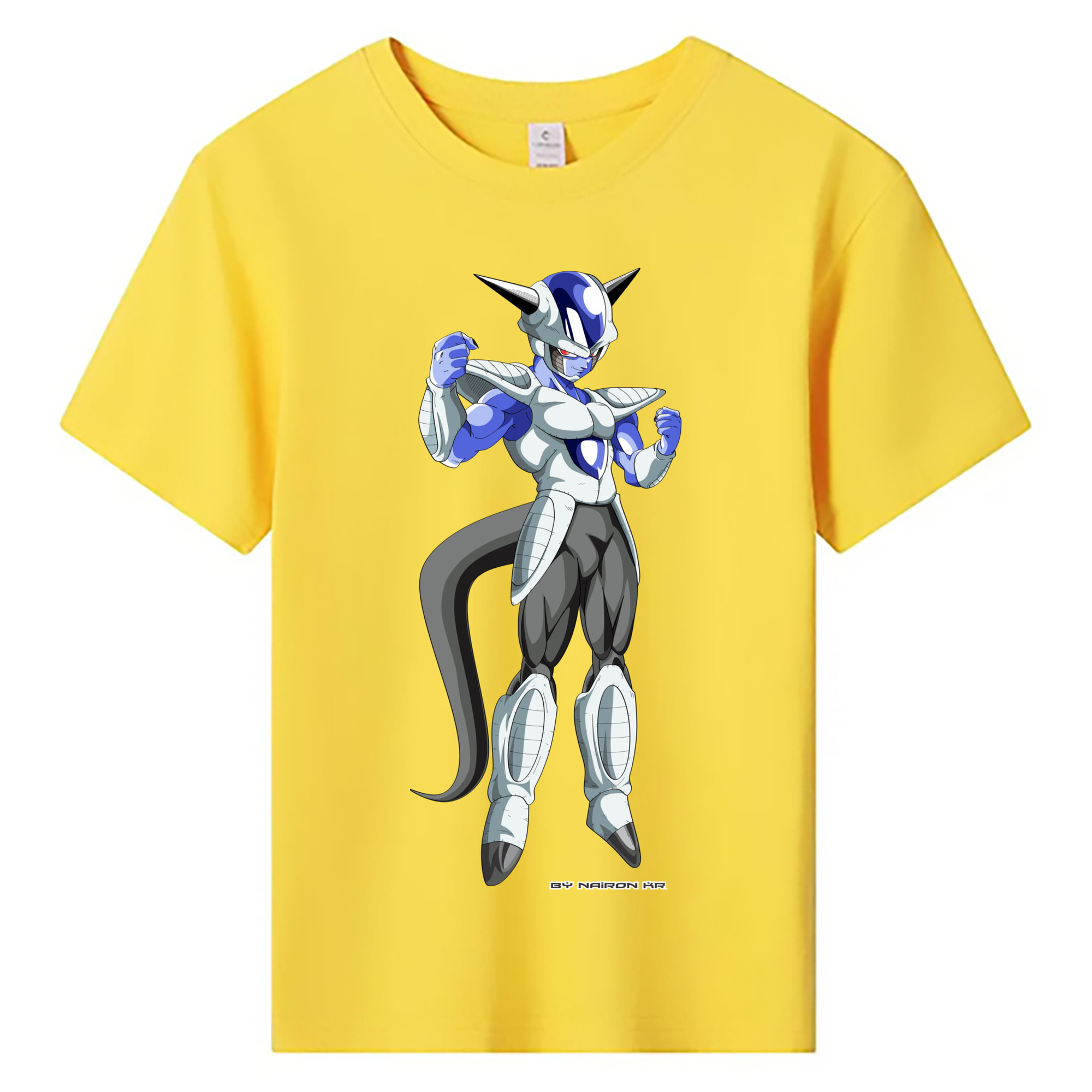 （画像用） ドラゴンボール フリーザ DRAGON BALL Frieza 綿100％キッズTシャツ（フロントプリント）