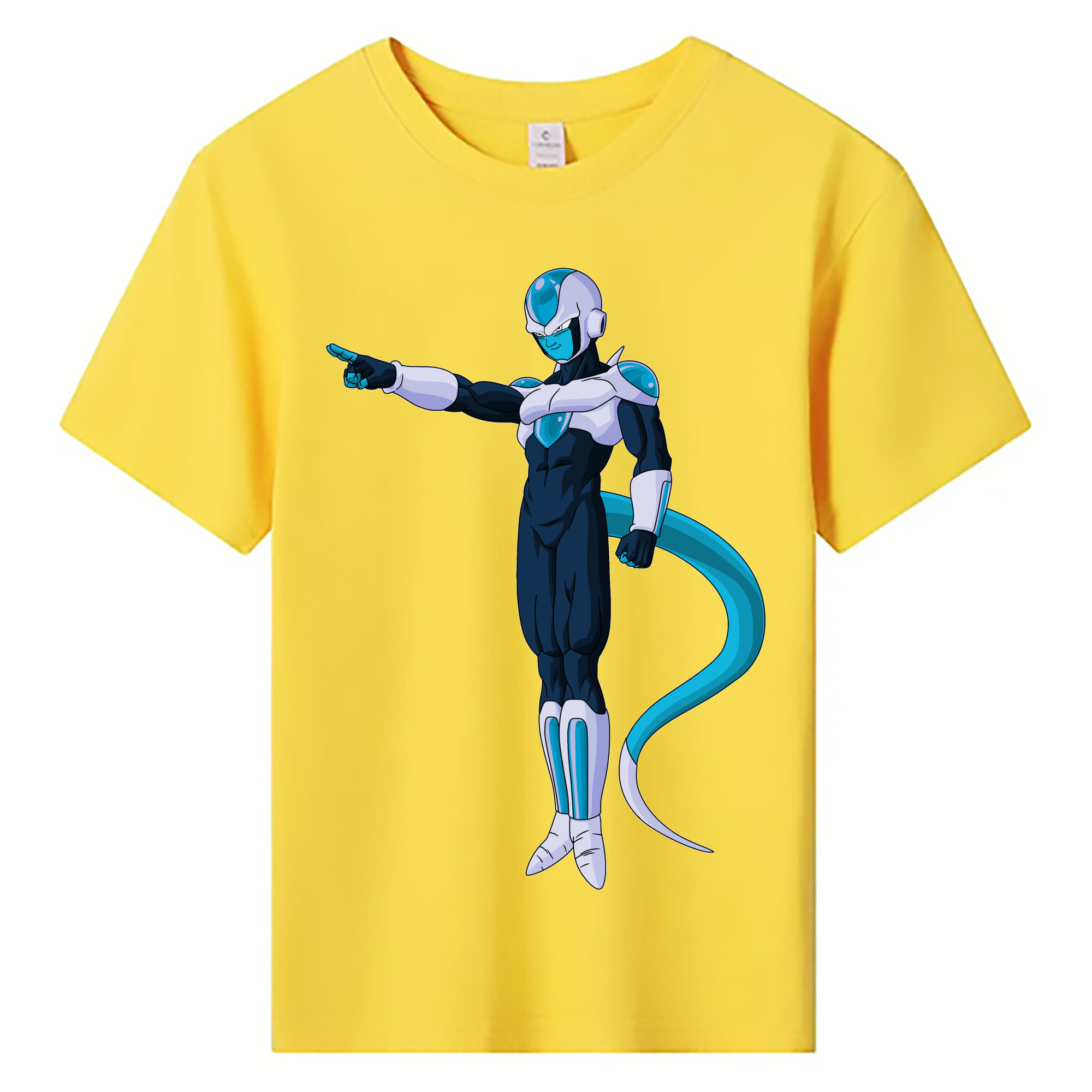 （画像用） ドラゴンボール フリーザ DRAGON BALL Frieza 綿100％キッズTシャツ（フロントプリント）