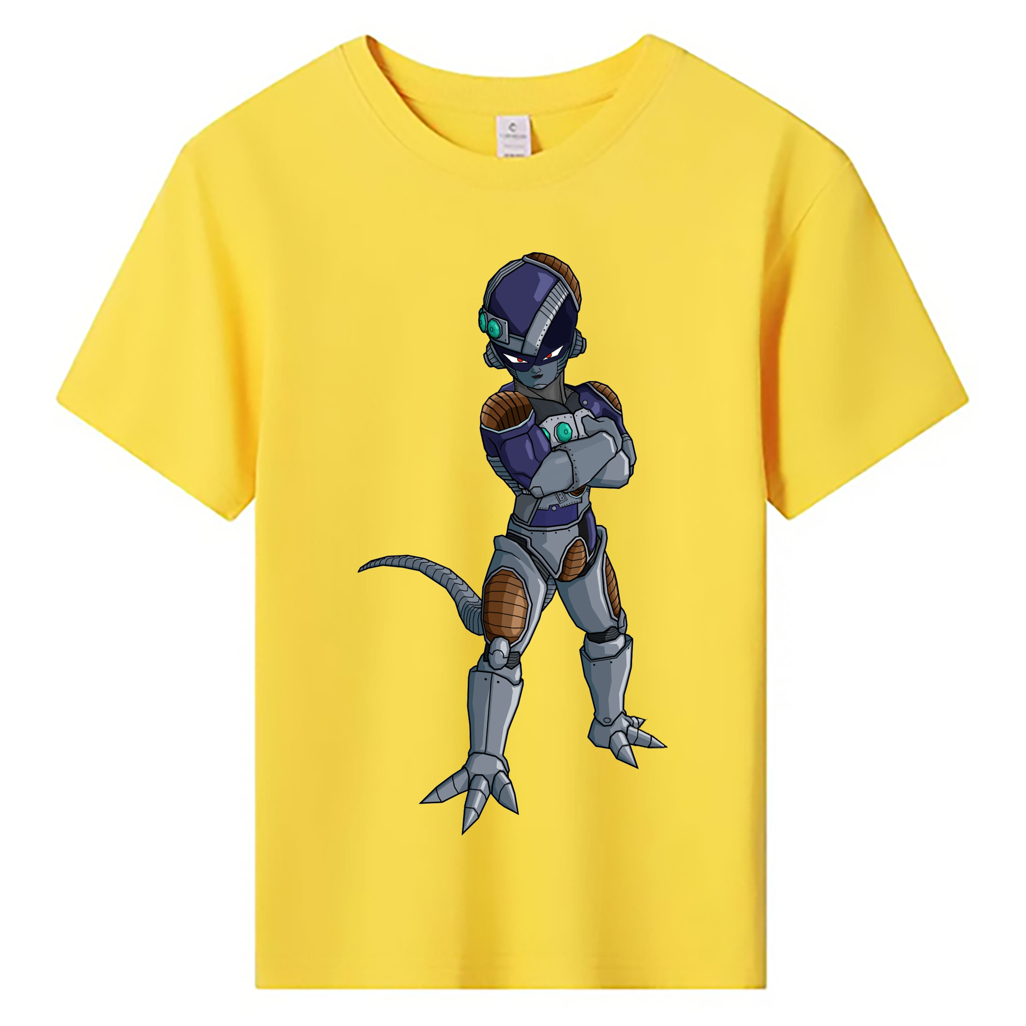 （画像用） ドラゴンボール フリーザ DRAGON BALL Frieza 綿100％キッズTシャツ（フロントプリント）