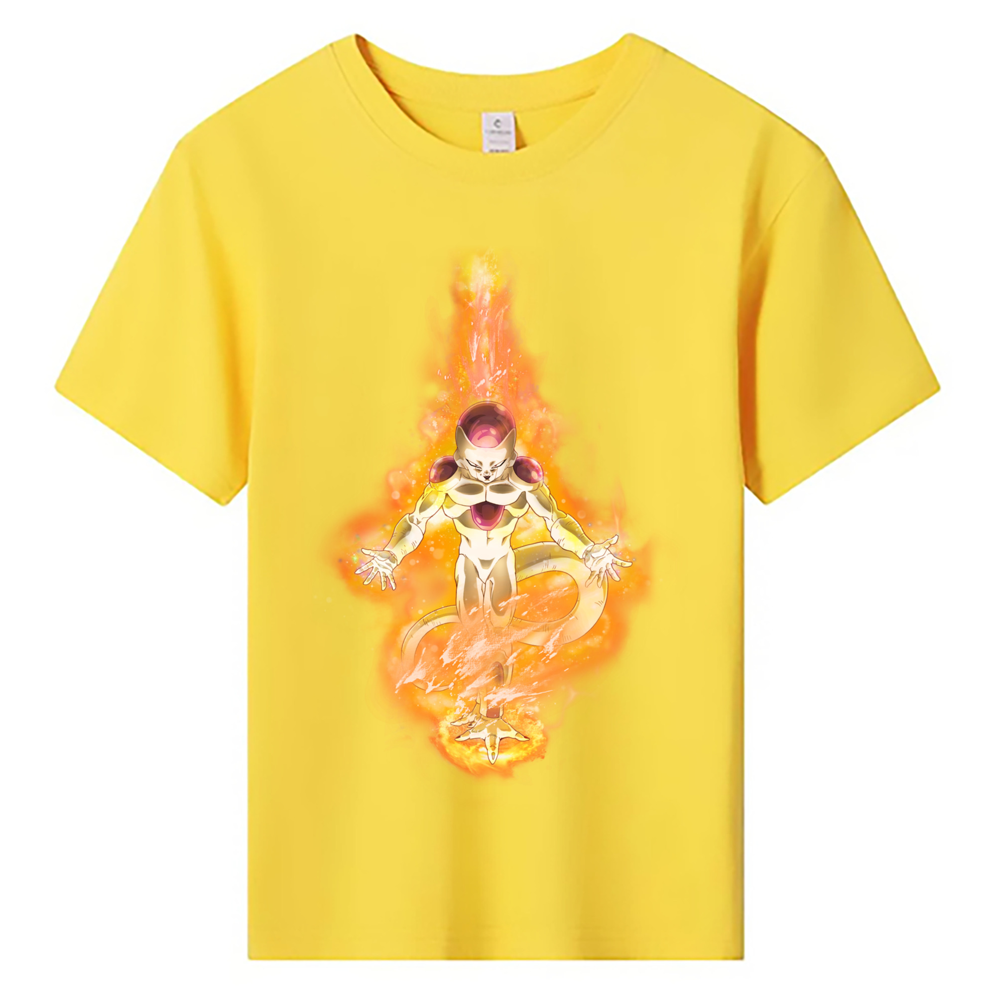 （画像用） ドラゴンボール フリーザ DRAGON BALL Frieza 綿100％キッズTシャツ（フロントプリント）
