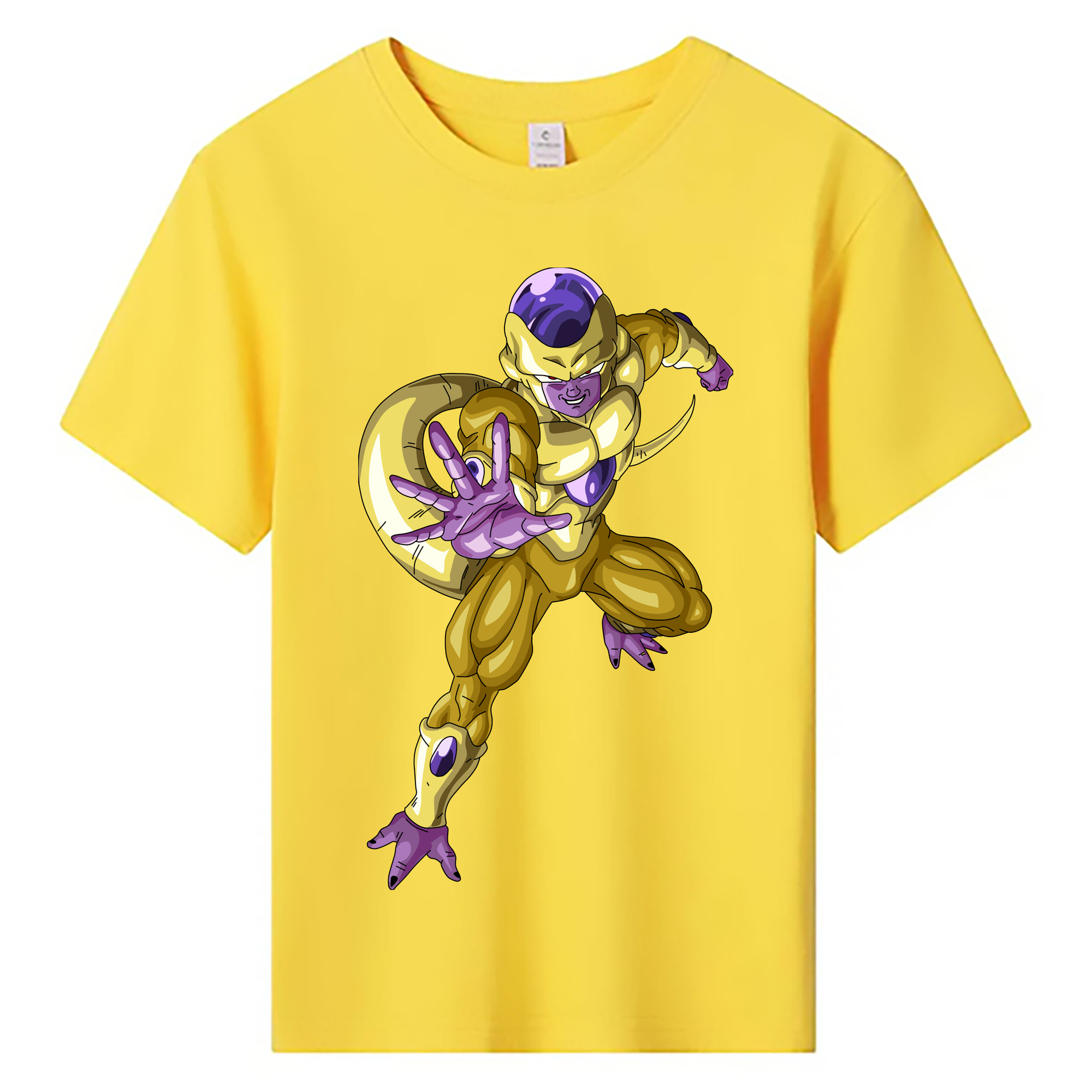（画像用） ドラゴンボール フリーザ DRAGON BALL Frieza 綿100％キッズTシャツ（フロントプリント）