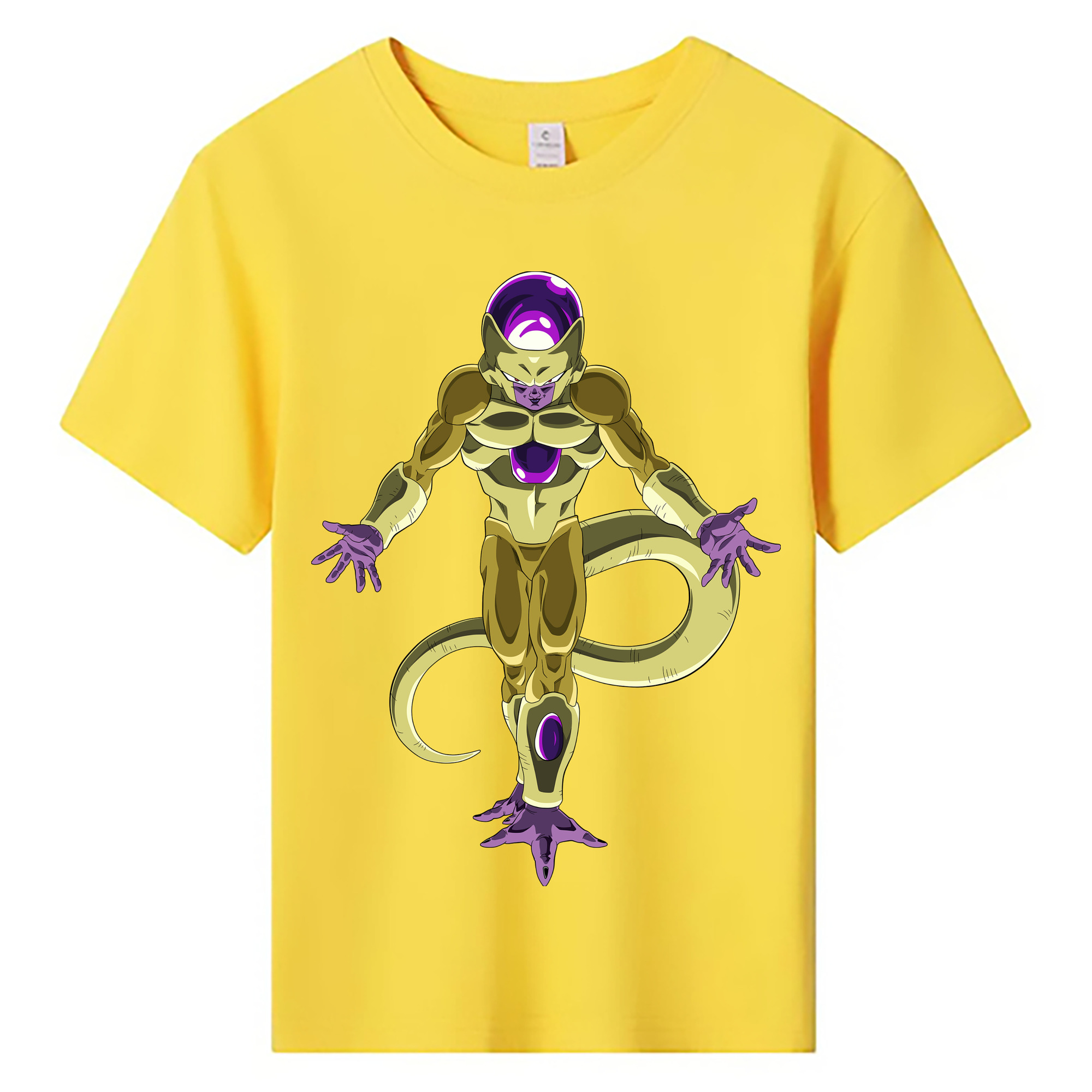 （画像用） ドラゴンボール フリーザ DRAGON BALL Frieza 綿100％キッズTシャツ（フロントプリント）