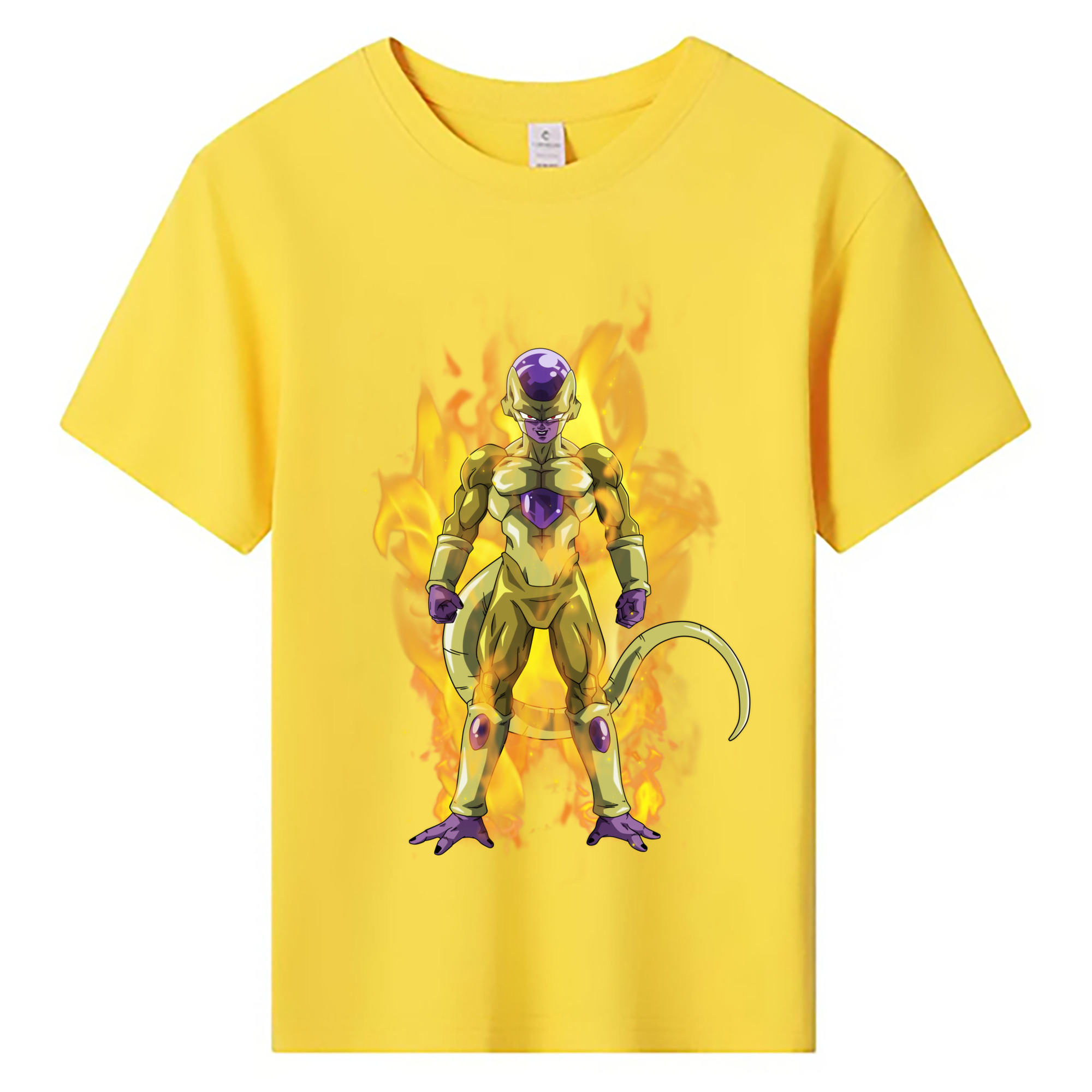 （画像用） ドラゴンボール フリーザ DRAGON BALL Frieza 綿100％キッズTシャツ（フロントプリント）