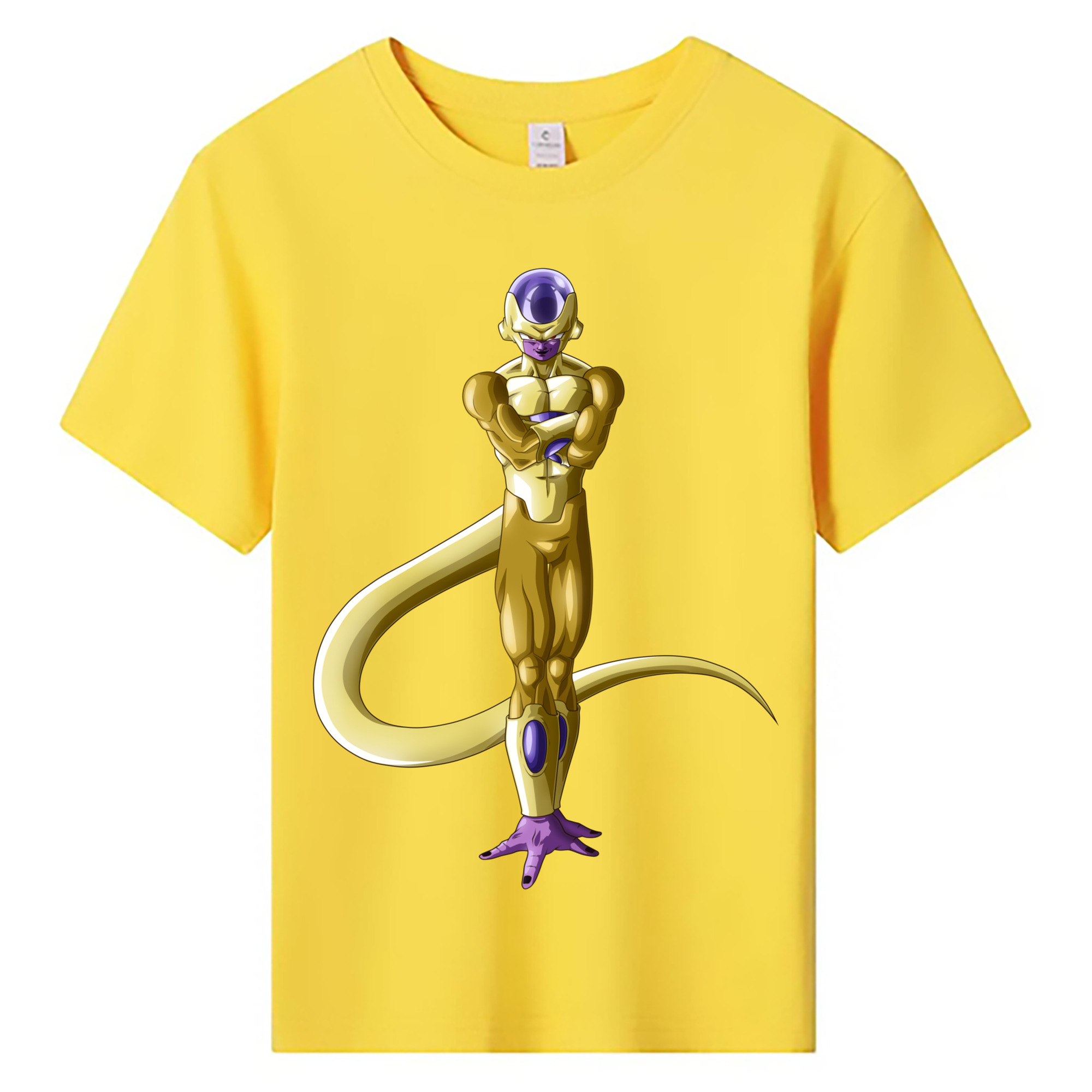 （画像用） ドラゴンボール フリーザ DRAGON BALL Frieza 綿100％キッズTシャツ（フロントプリント）