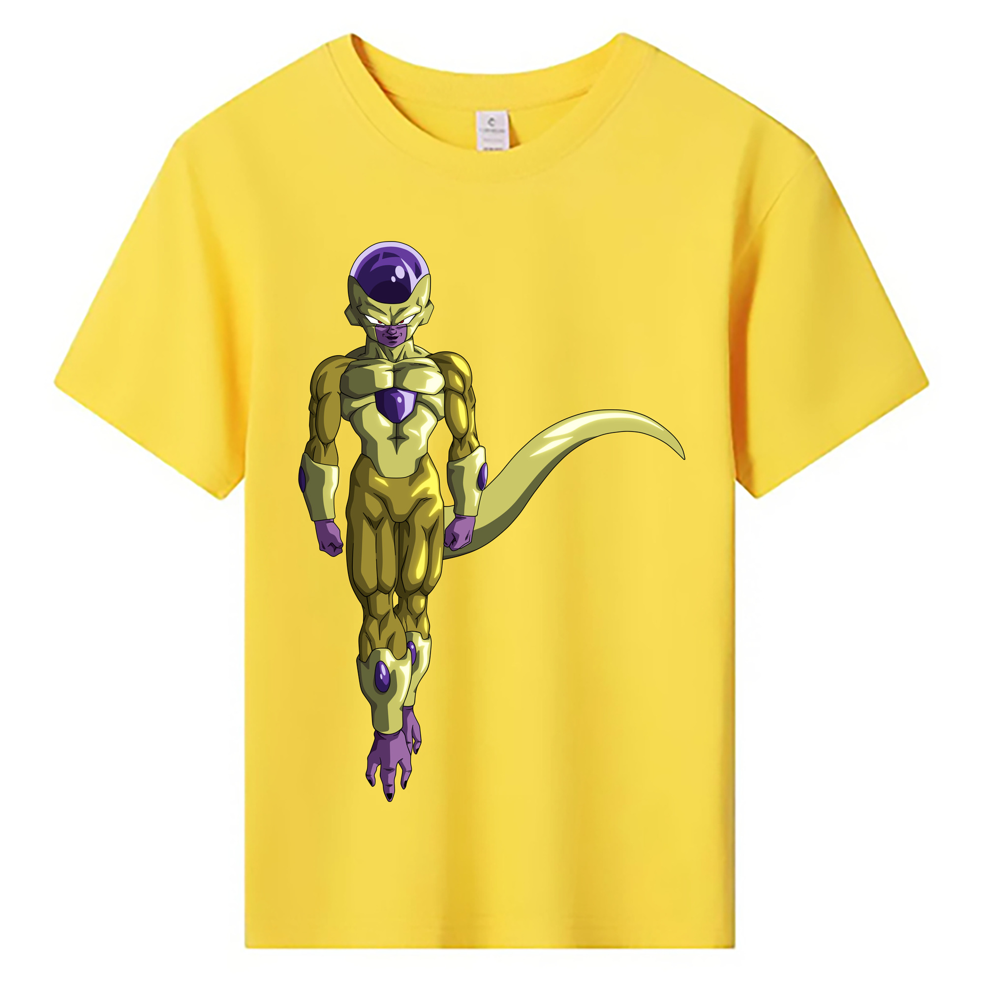 （画像用） ドラゴンボール フリーザ DRAGON BALL Frieza 綿100％キッズTシャツ（フロントプリント）