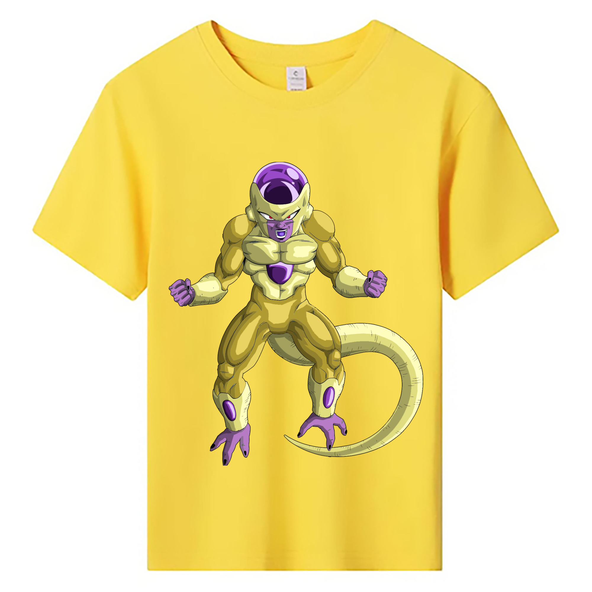 （画像用） ドラゴンボール フリーザ DRAGON BALL Frieza 綿100％キッズTシャツ（フロントプリント）