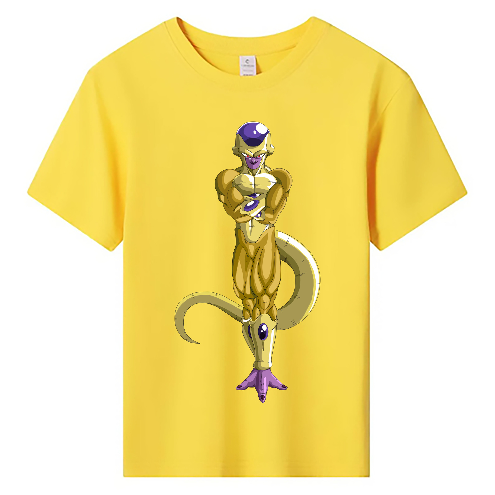（画像用） ドラゴンボール フリーザ DRAGON BALL Frieza 綿100％キッズTシャツ（フロントプリント）