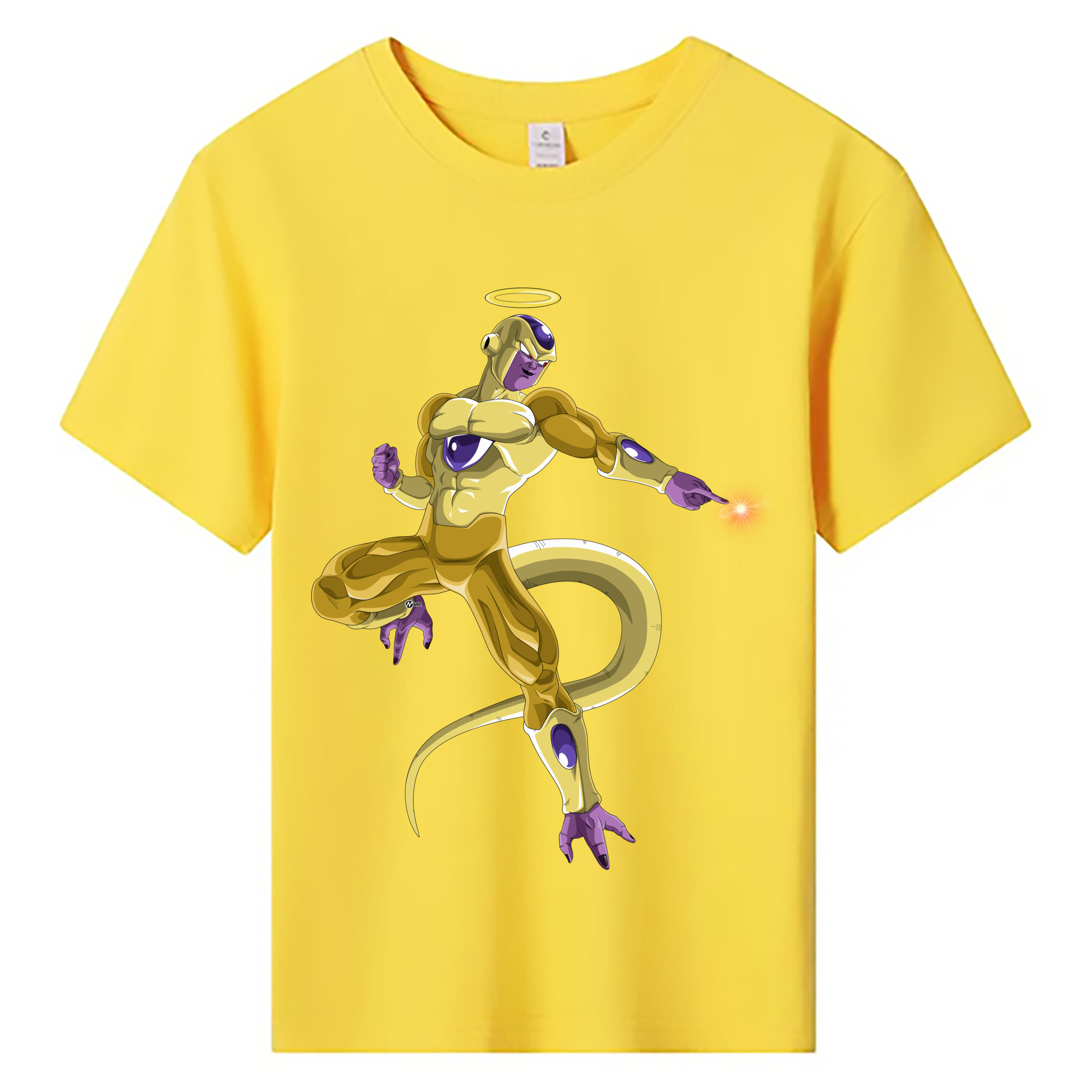 （画像用） ドラゴンボール フリーザ DRAGON BALL Frieza 綿100％キッズTシャツ（フロントプリント）