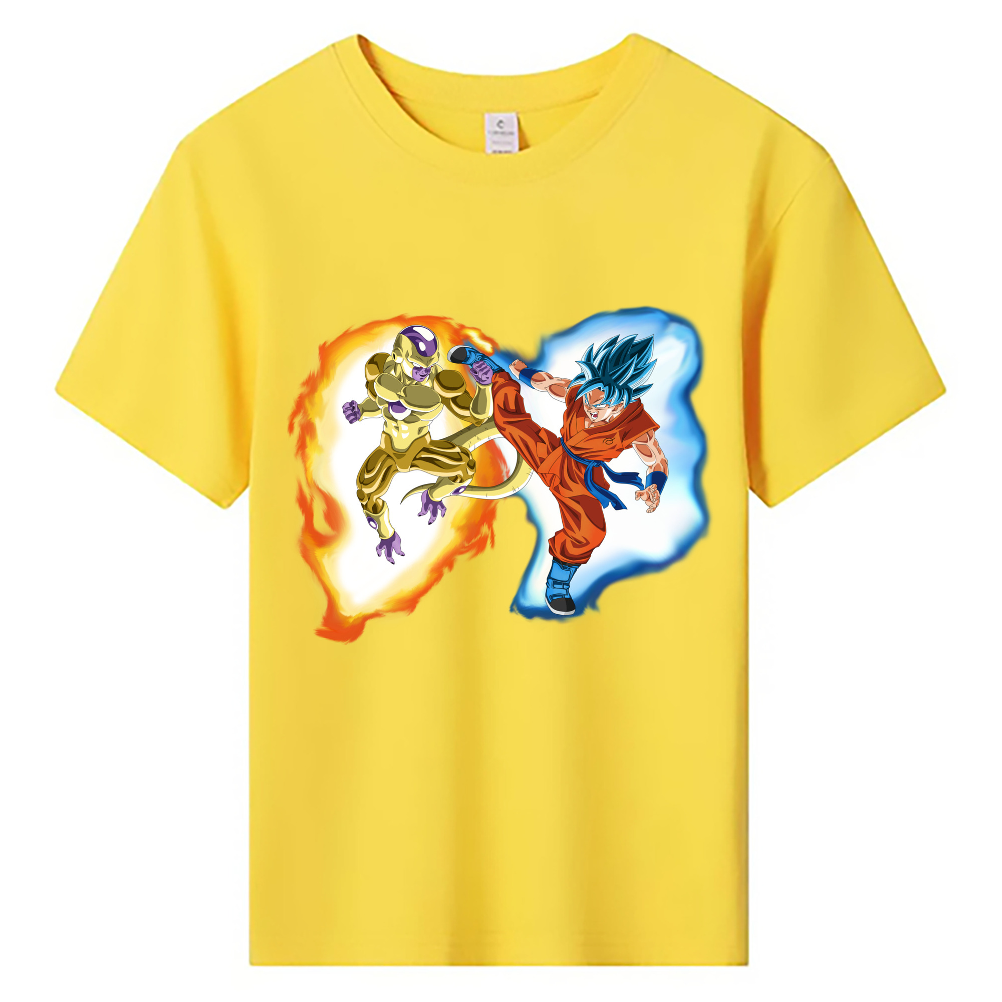 （画像用） ドラゴンボール フリーザ DRAGON BALL Frieza 綿100％キッズTシャツ（フロントプリント）