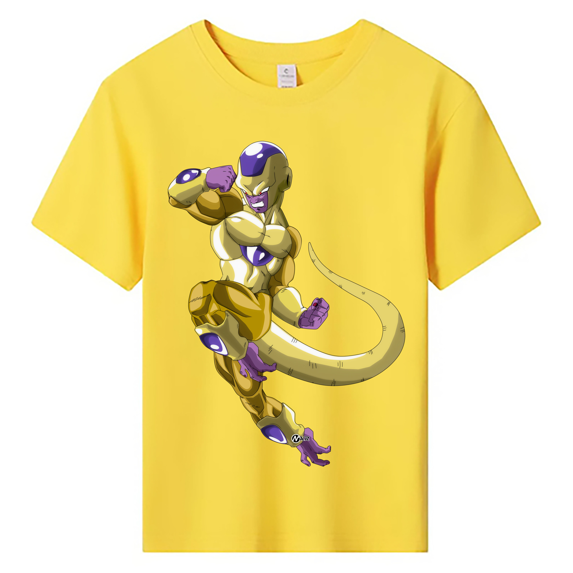 （画像用） ドラゴンボール フリーザ DRAGON BALL Frieza 綿100％キッズTシャツ（フロントプリント）