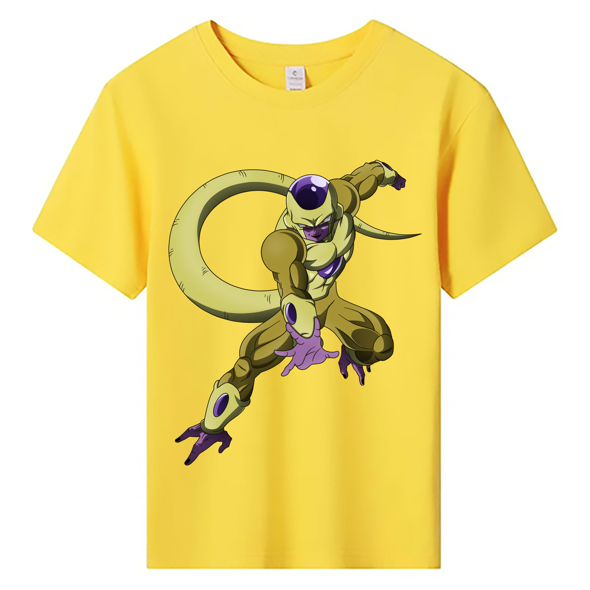 （画像用） ドラゴンボール フリーザ DRAGON BALL Frieza 綿100％キッズTシャツ（フロントプリント）